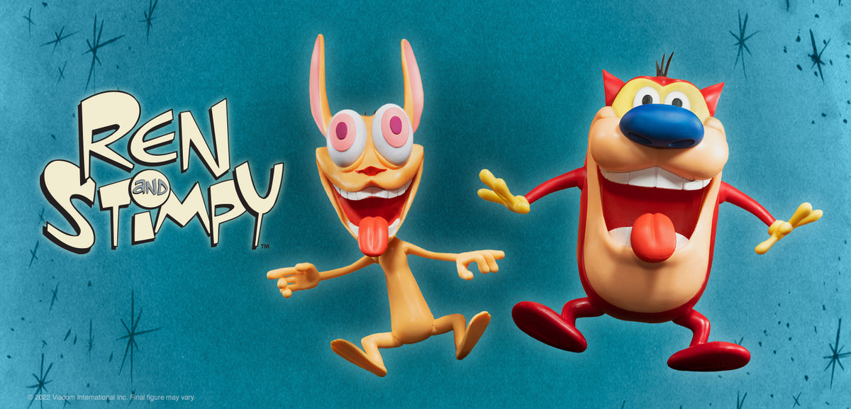 Ren & Stimpy ULTIMATES! Wave 1 Figures