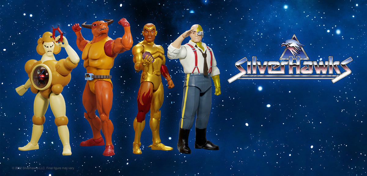 SilverHawks ULTIMATES! Wave 3 Figures