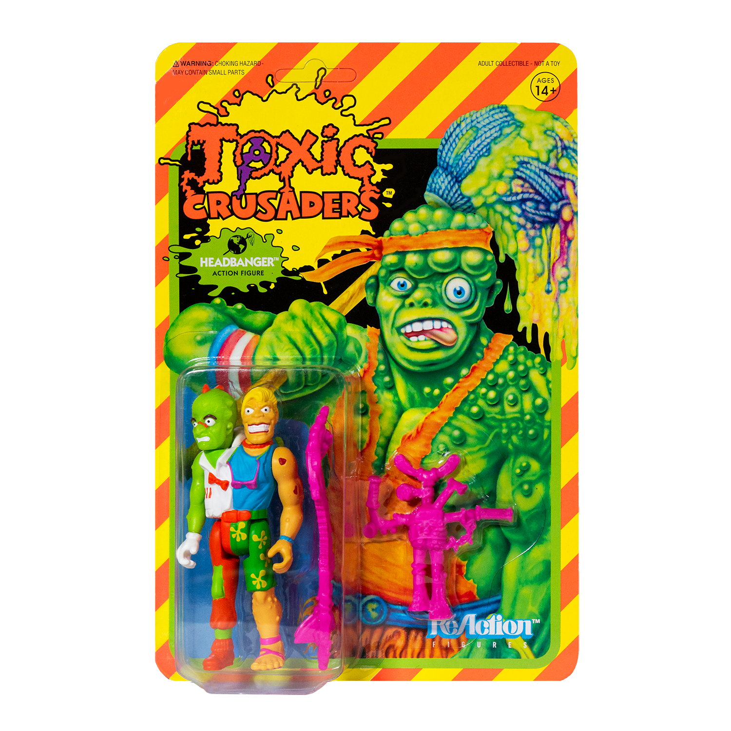 Toxic Crusaders ReAction Figure - Headbanger