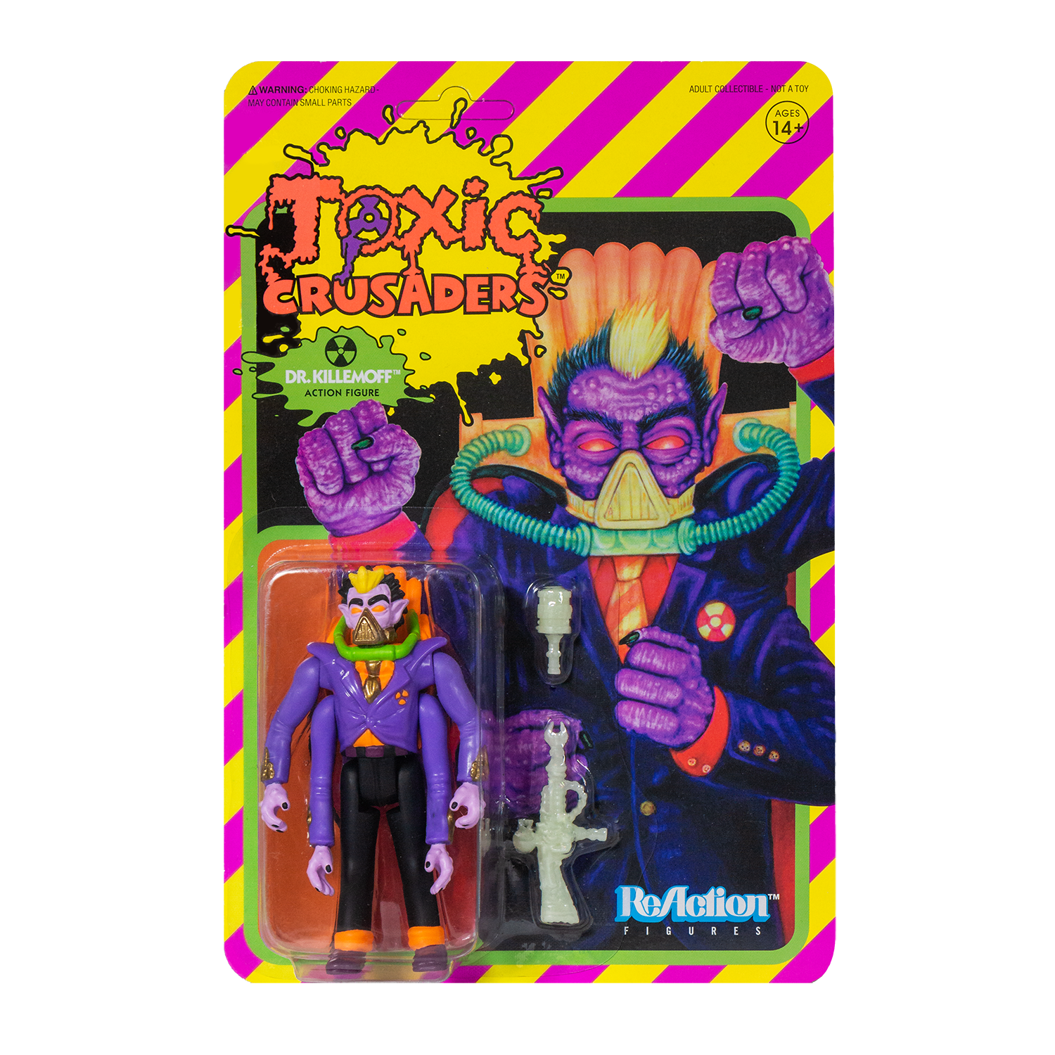 Toxic Crusaders ReAction Figure - Dr. Killemoff
