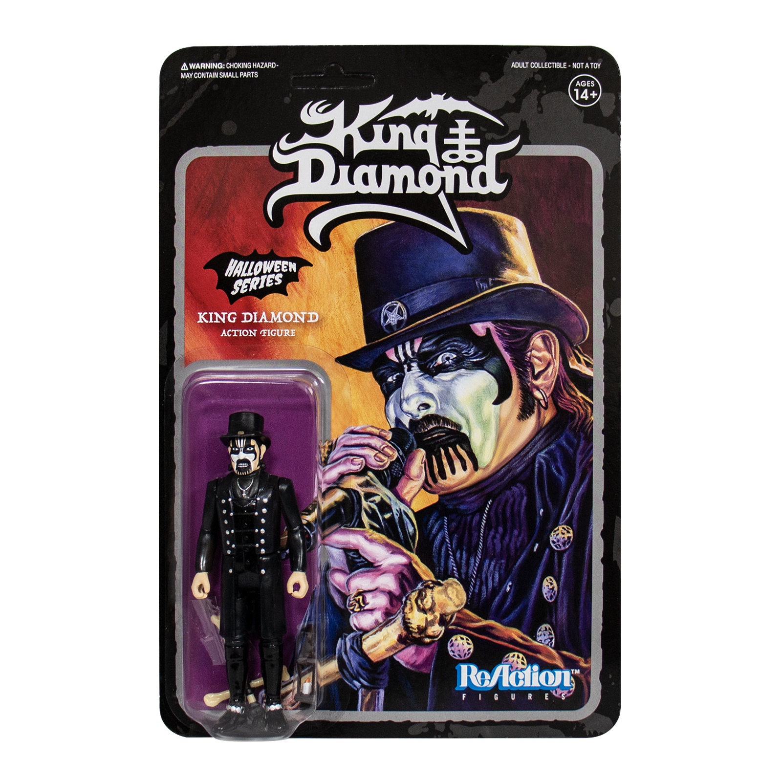 King Diamond ReAction Figure - King Diamond Top Hat