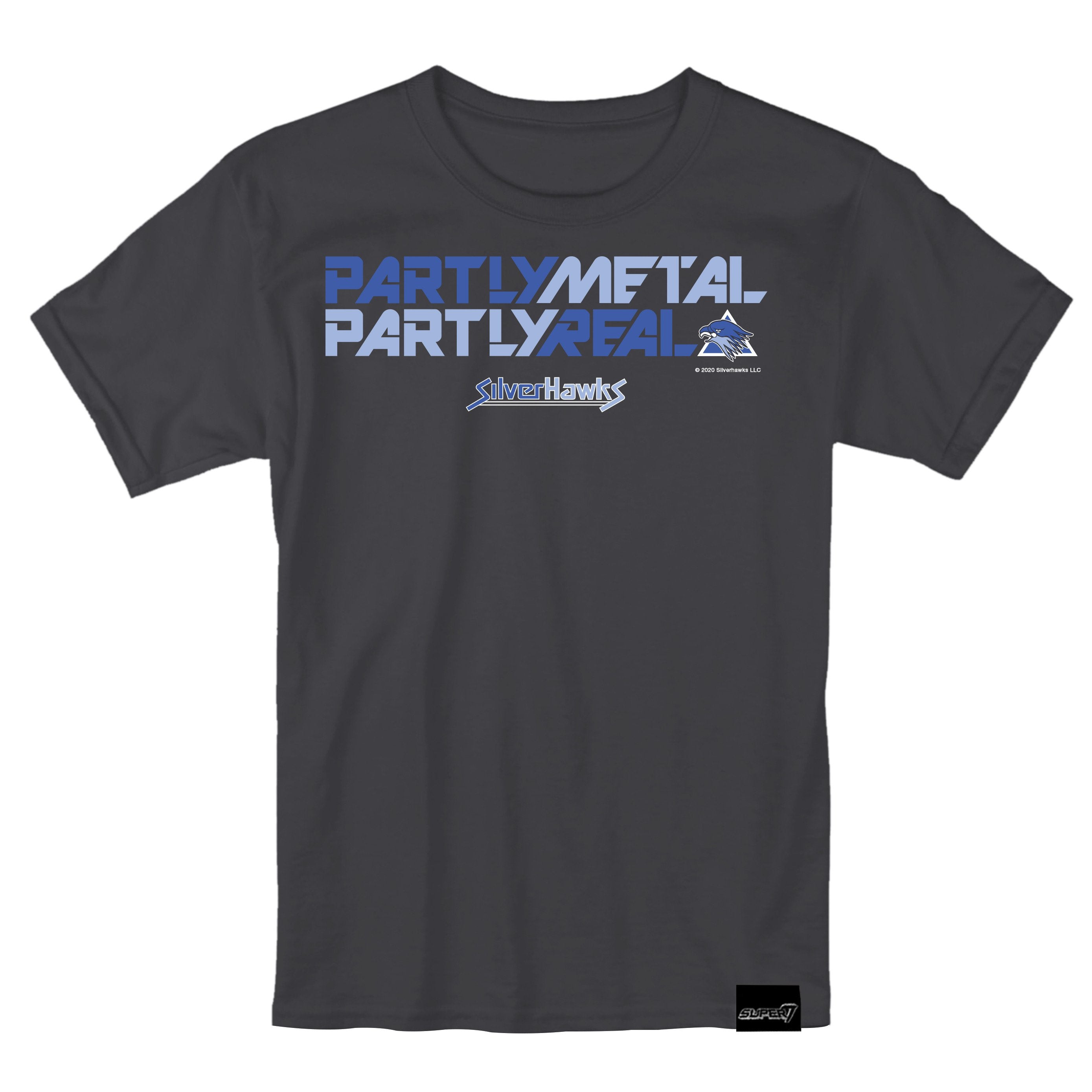SilverHawks T-Shirt - Partly Metal/Partly Real