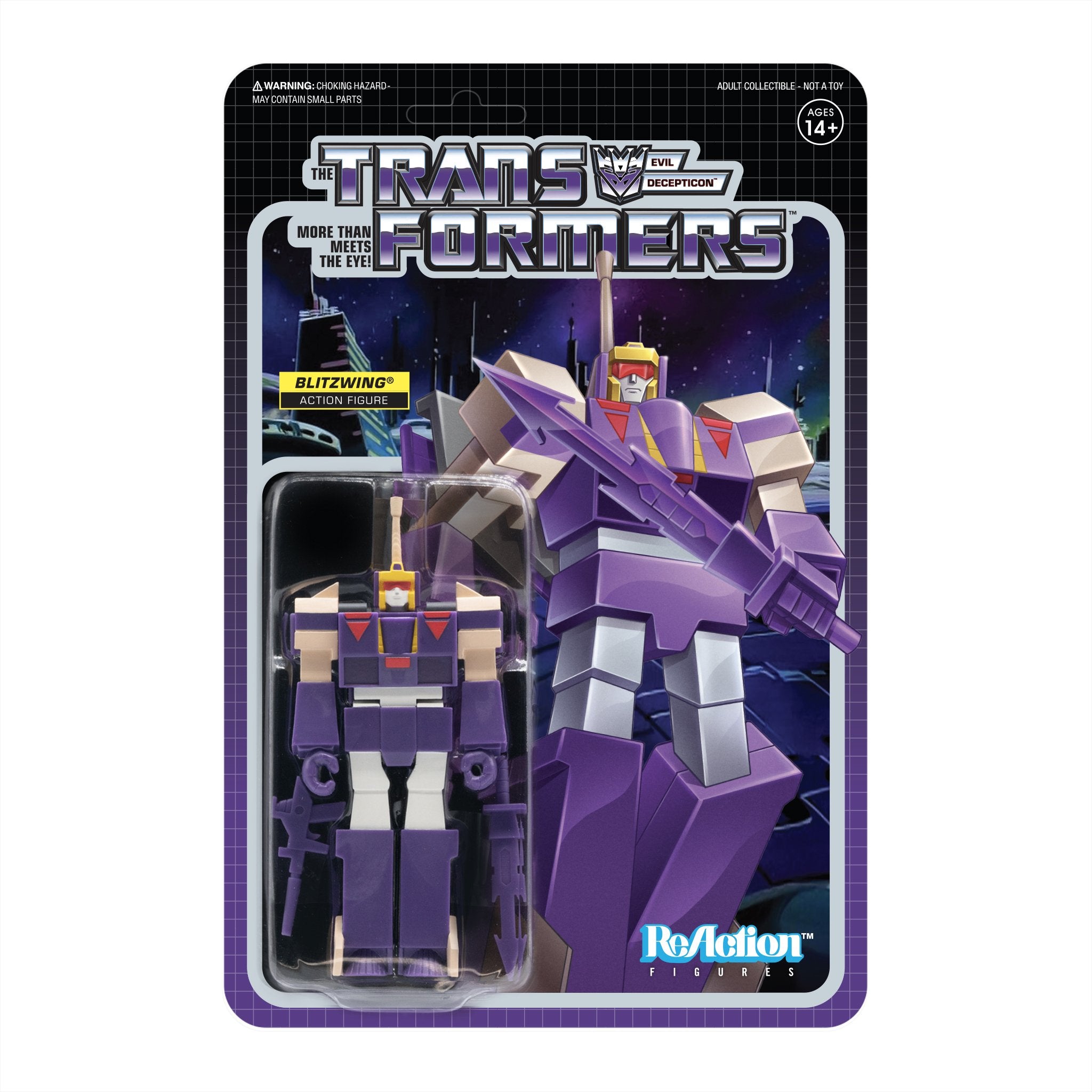 Transformers ReAction Figure Wave 3 - Blitzwing