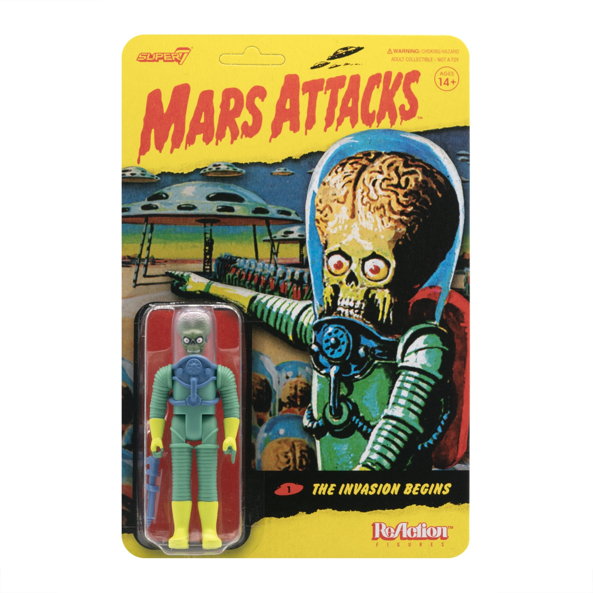 Mars Attacks ReAction Figure - The Invasion Begins