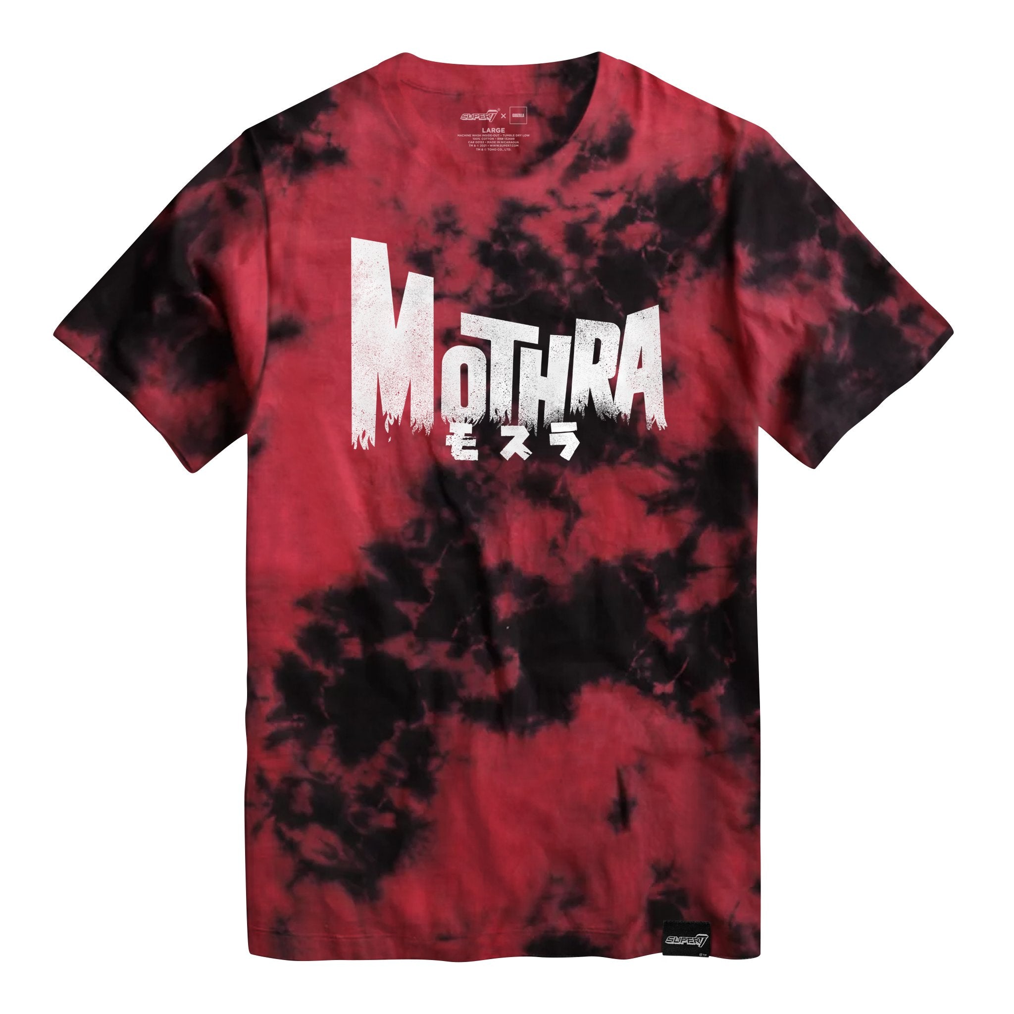 Toho T-Shirt - Mothra Tie Dye