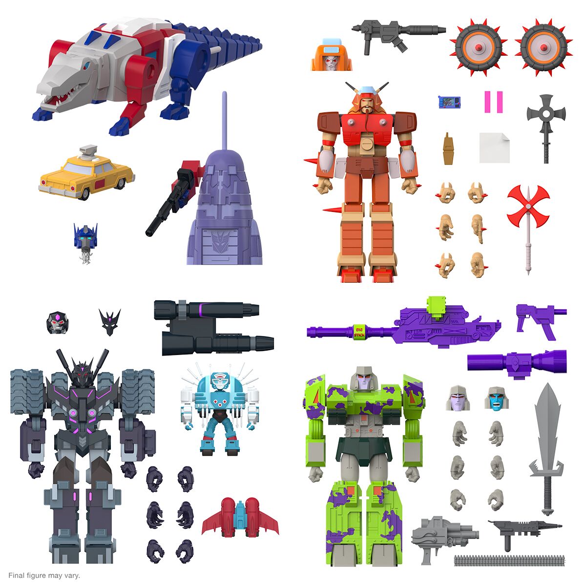 Transformers ULTIMATES! Wave 3 - Set of 4 (Pre-Order)