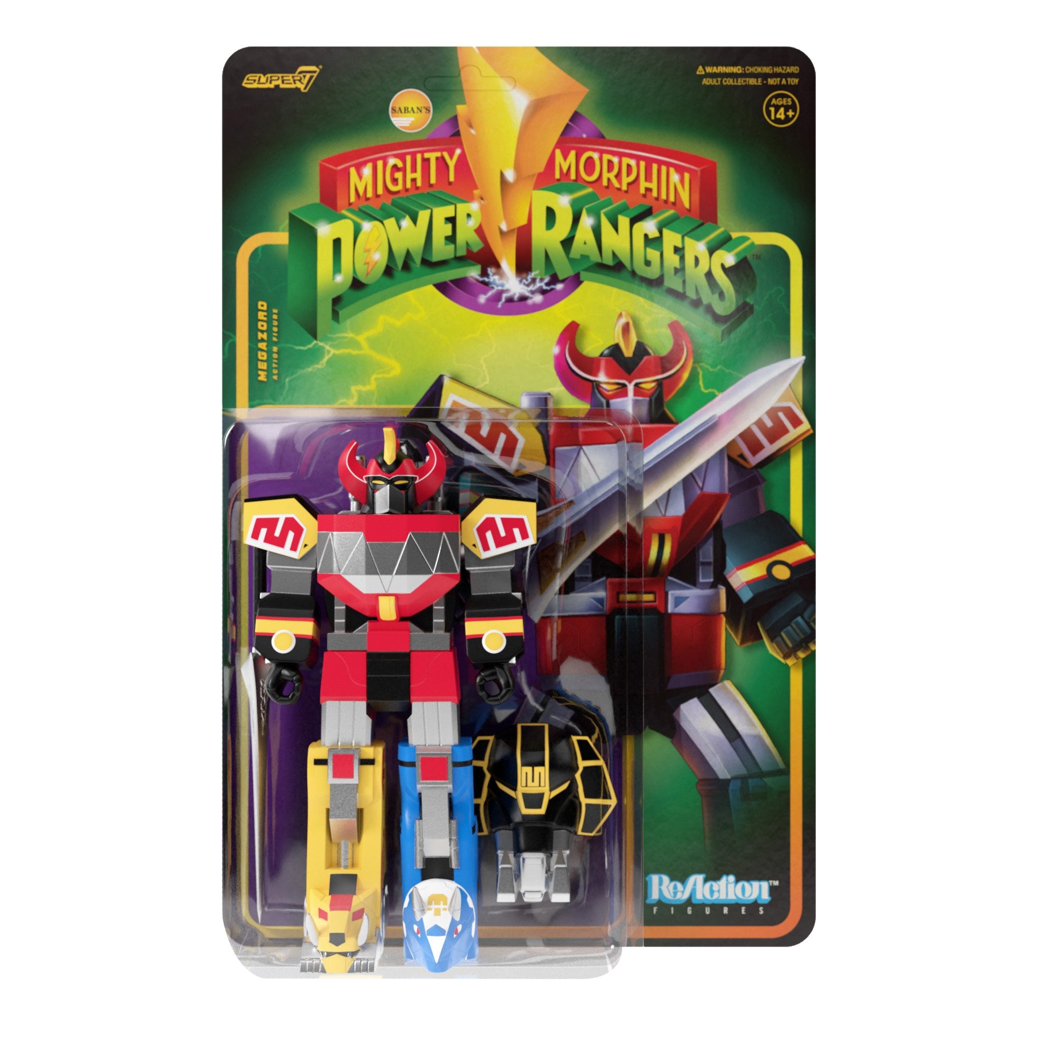 Mighty Morphin Power Rangers Reaction Figure Wave 1  - Megazord