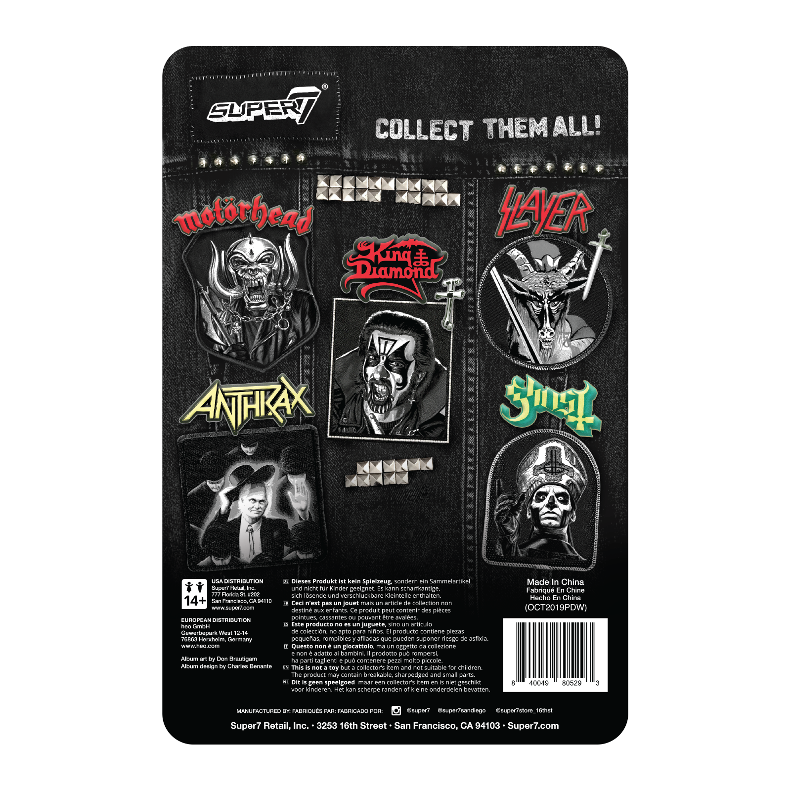 Anthrax ReAction Figure - Among The Living