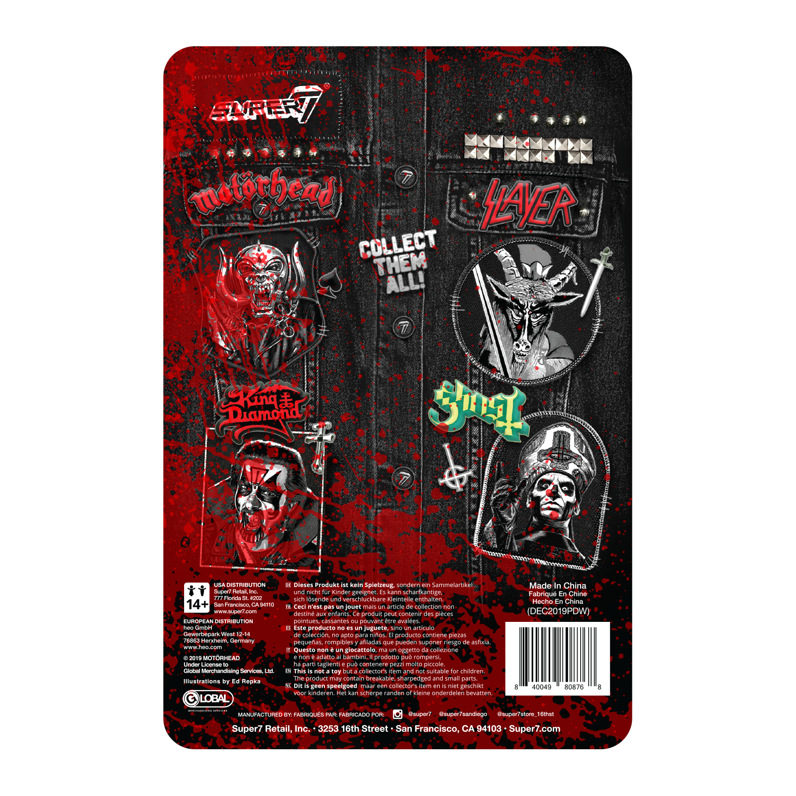 Motorhead ReAction Figure - Warpig (Bloody)