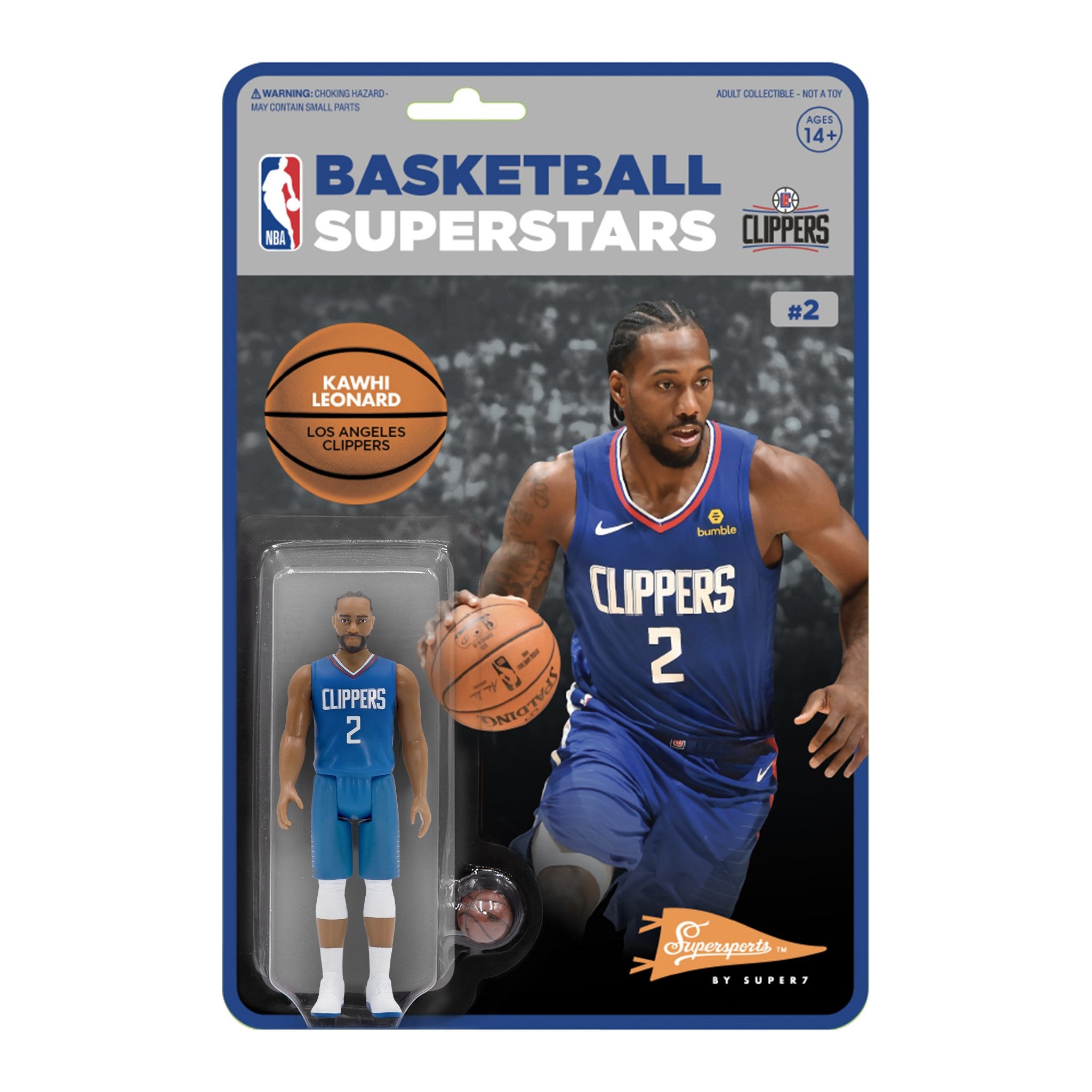 NBA Supersports Figure - Kawhi Leonard (Clippers)