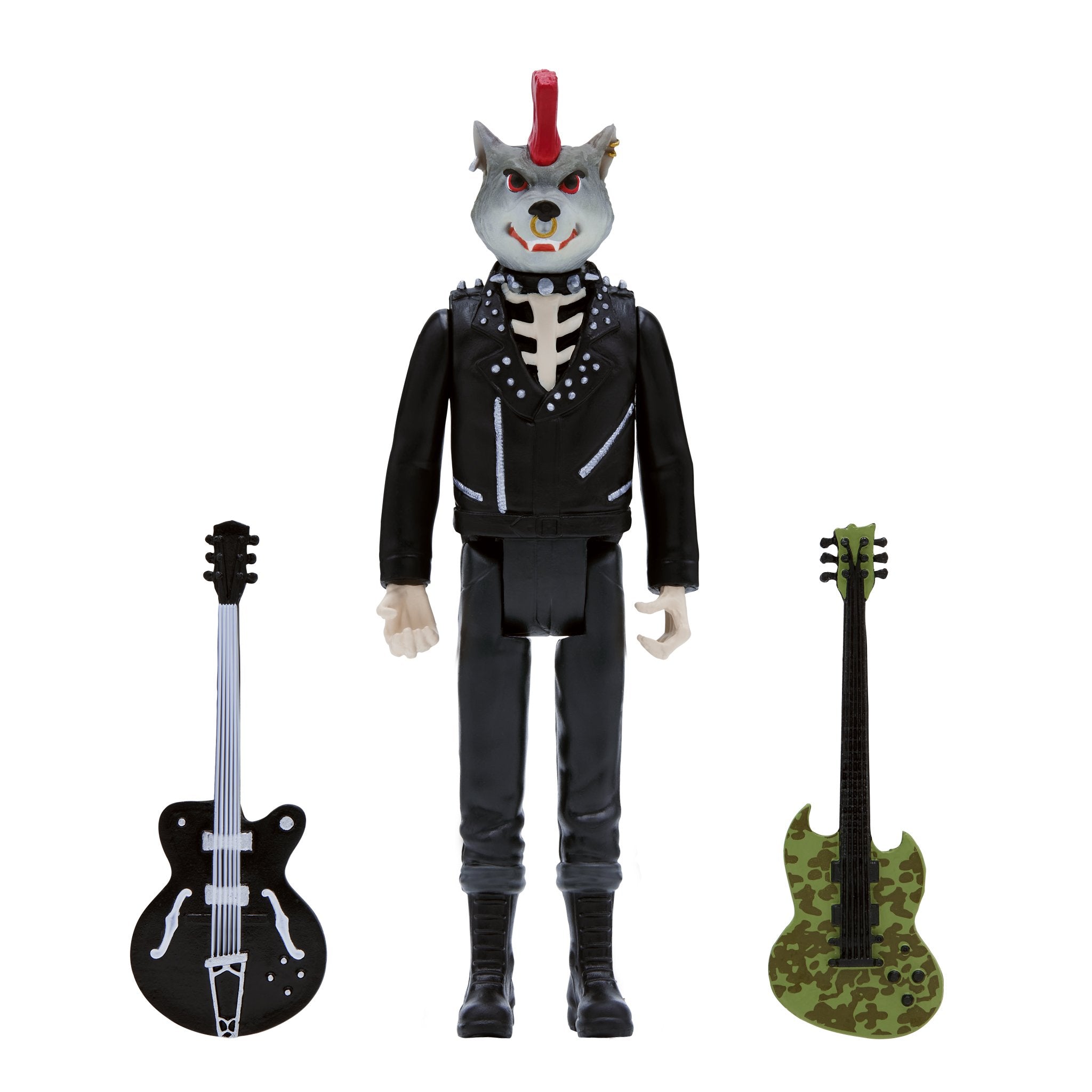 Rancid ReAction Figure Wave 3 -Skeletim (Wolf Head)
