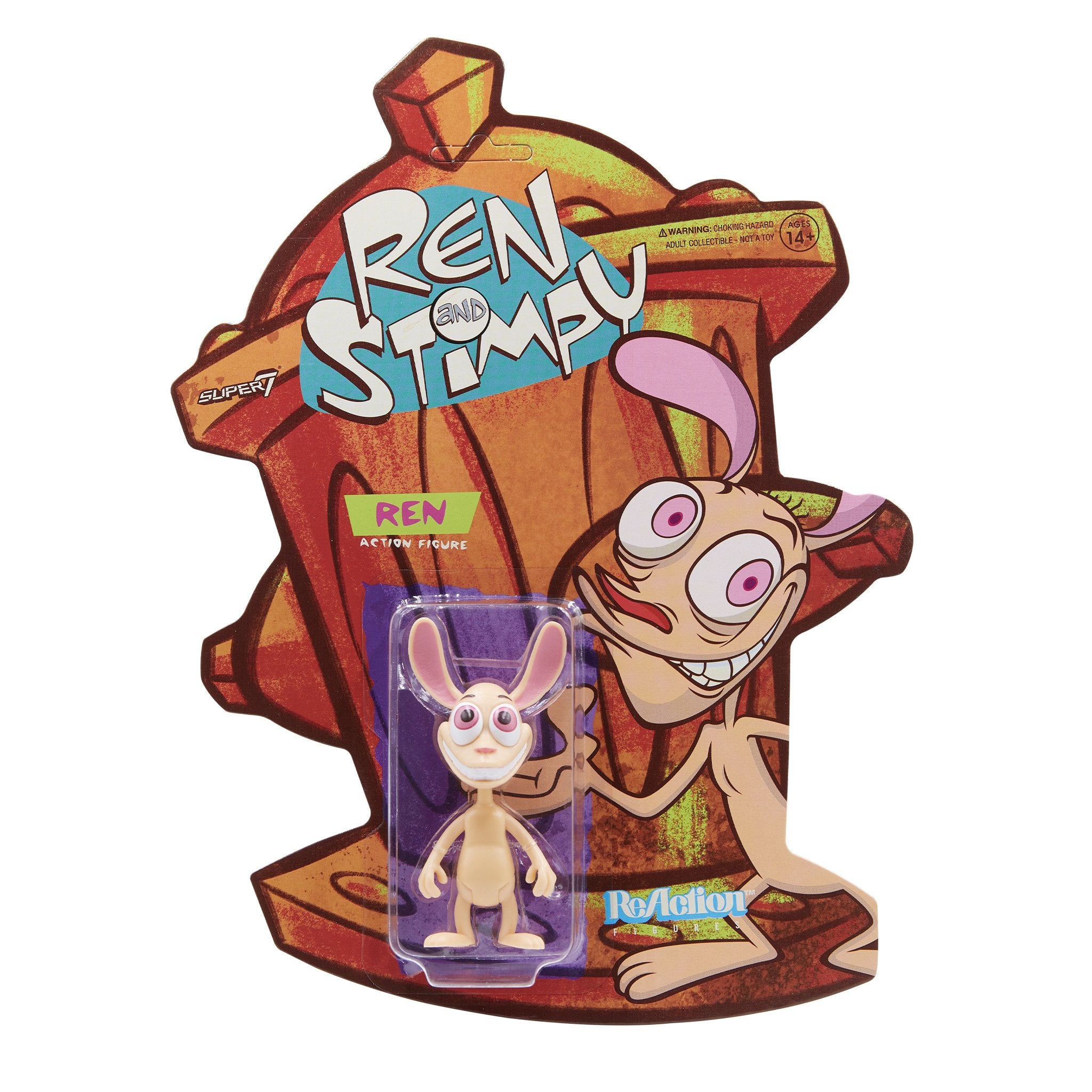 Ren & Stimpy ReAction Figure Wave 1 - Ren