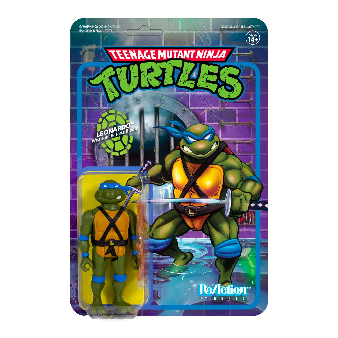 Teenage Mutant Ninja Turtles ReAction Figure - Leonardo
