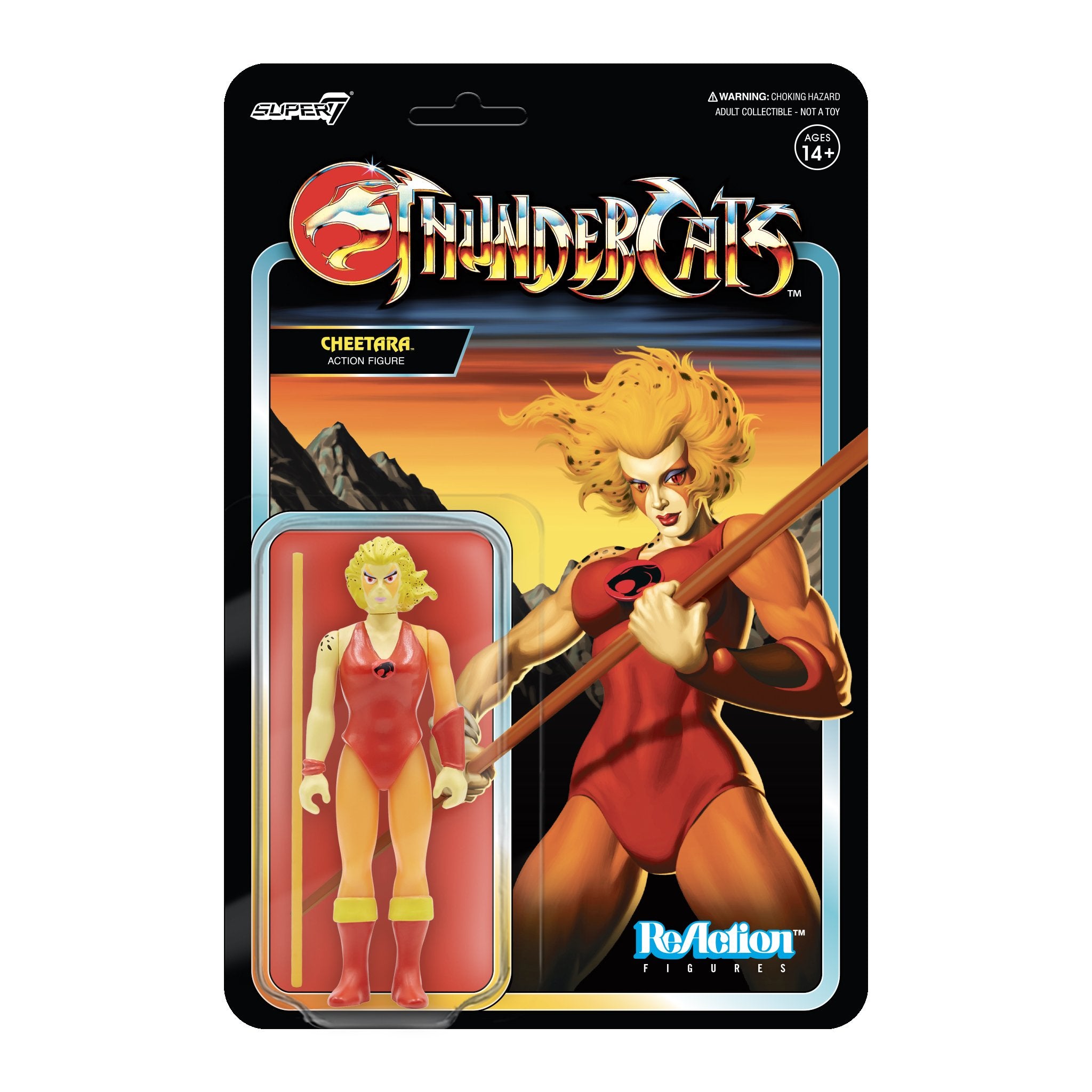 ThunderCats ReAction Figure - Cheetara (Toy Variant)