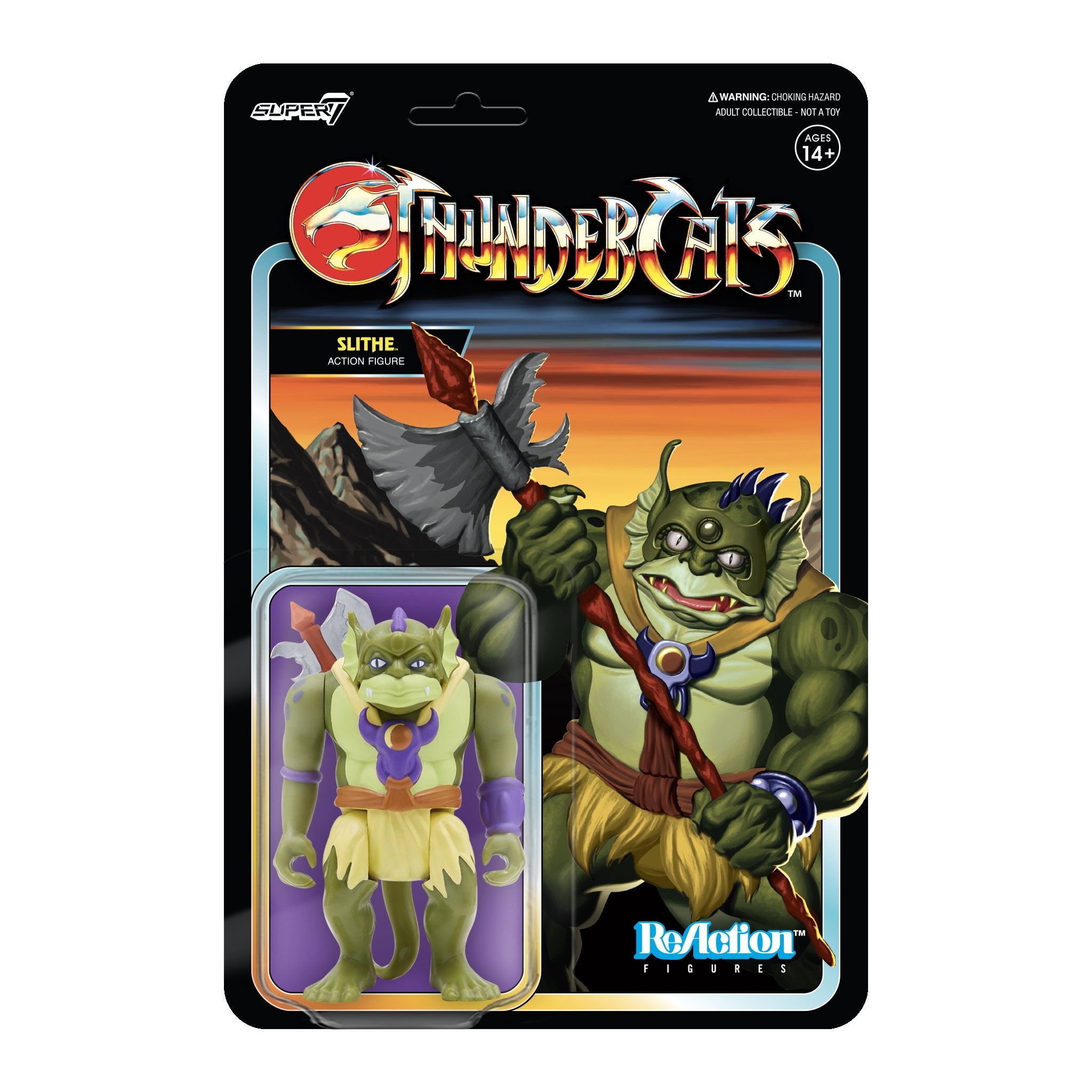 ThunderCats ReAction Figure - Slithe (Toy Variant)