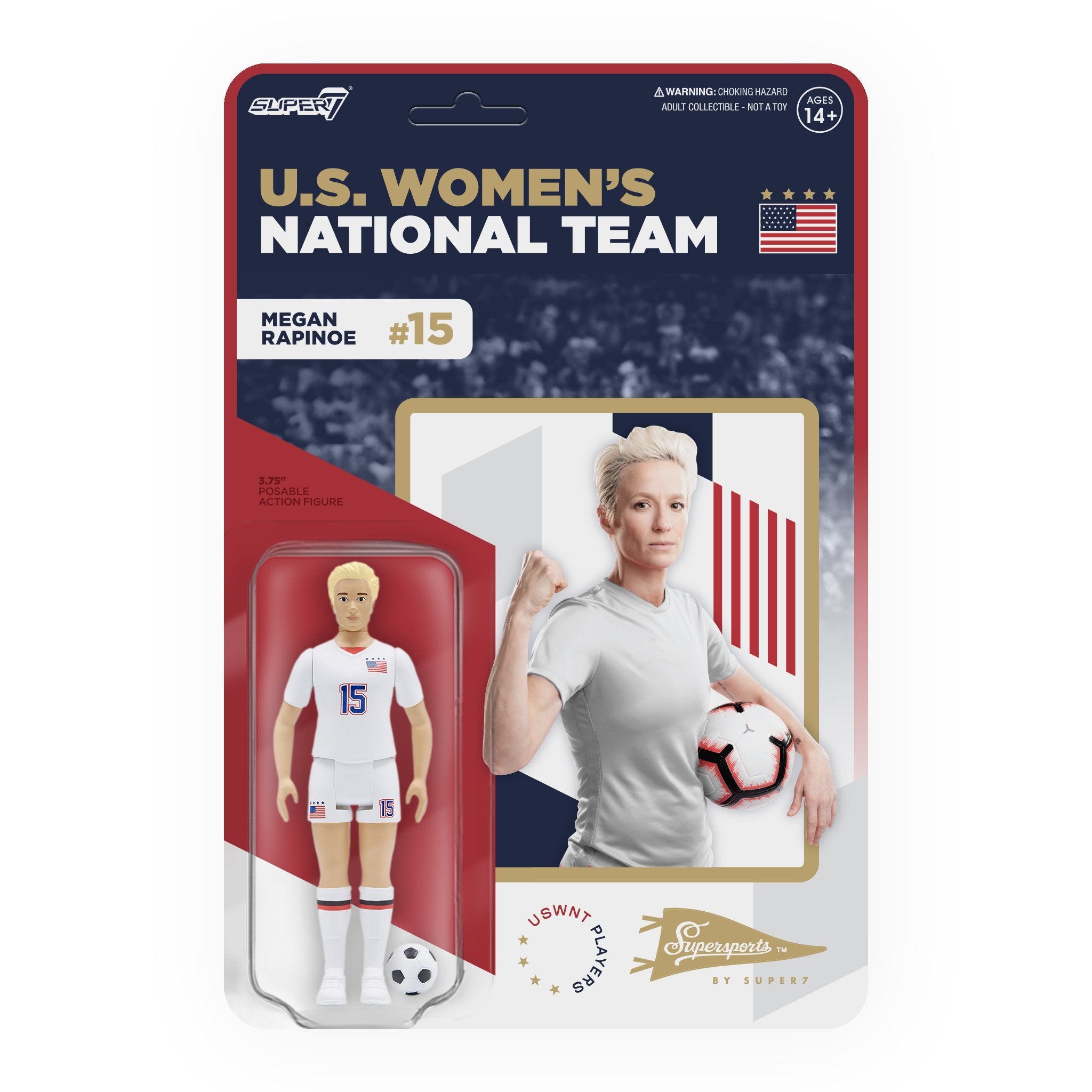 USWNT Players Supersports Figure - Megan Rapinoe