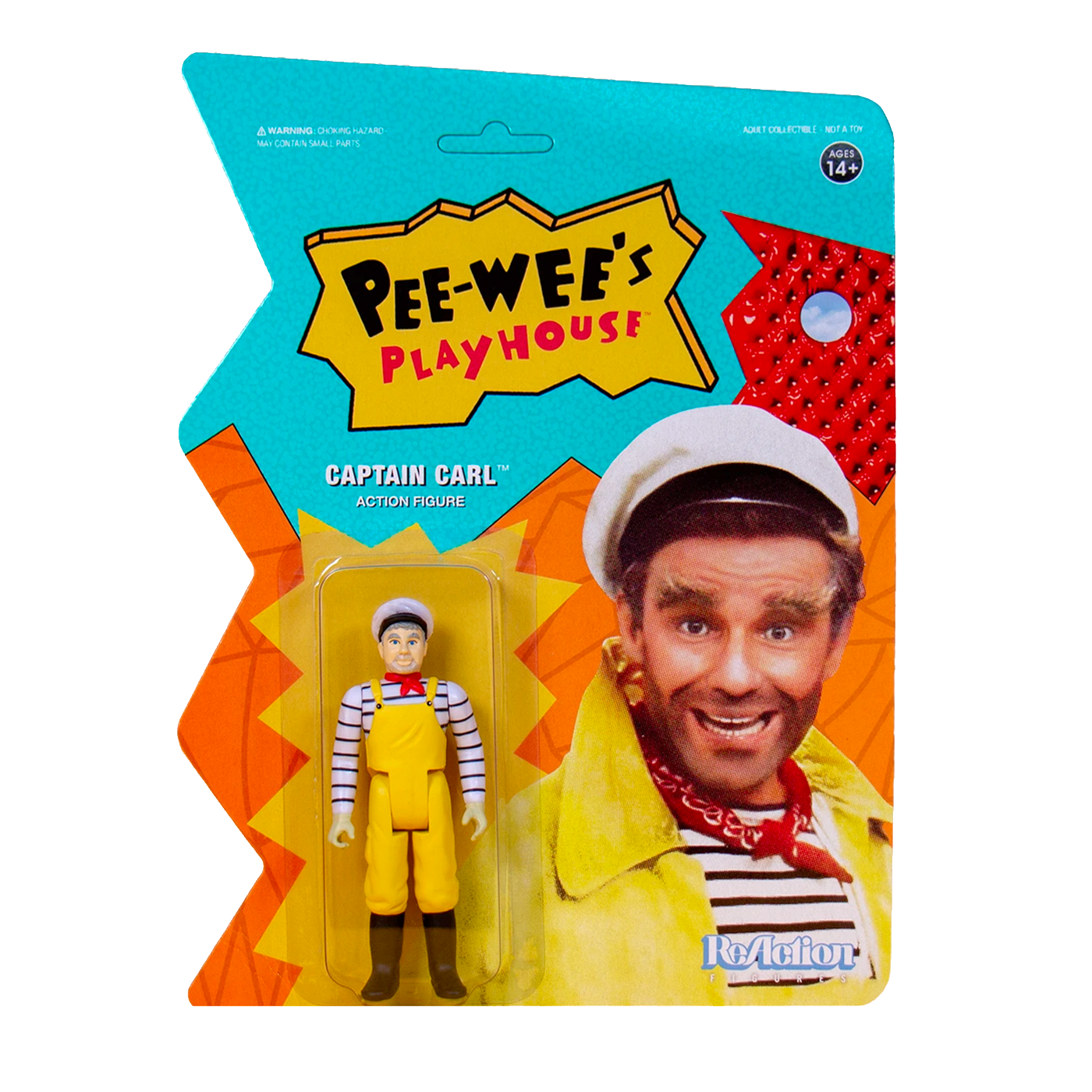 Pee-wee's Playhouse ReAction Figure - Captain Carl
