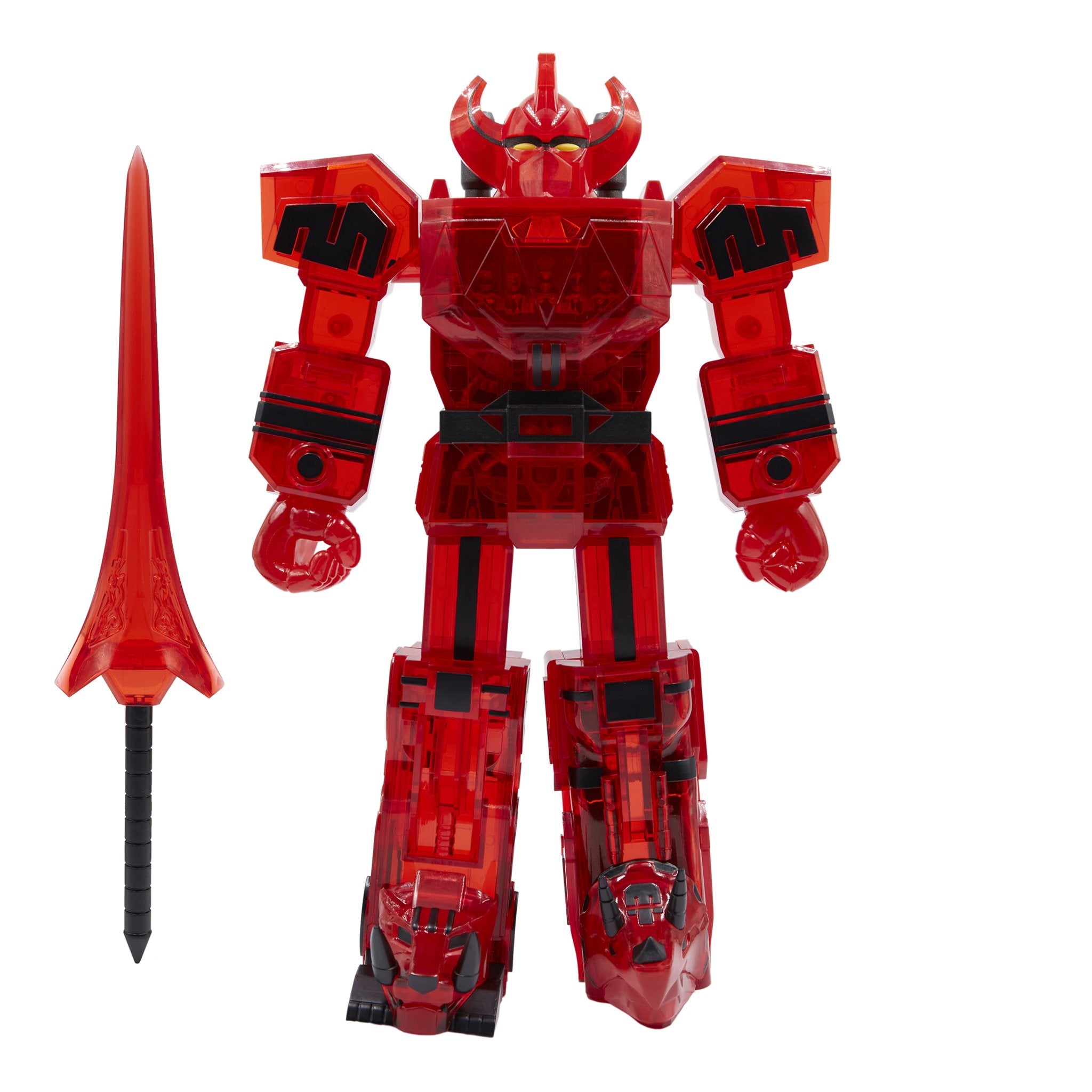 Mighty Morphin Power Rangers Super Cyborg - Megazord (Red Clear)
