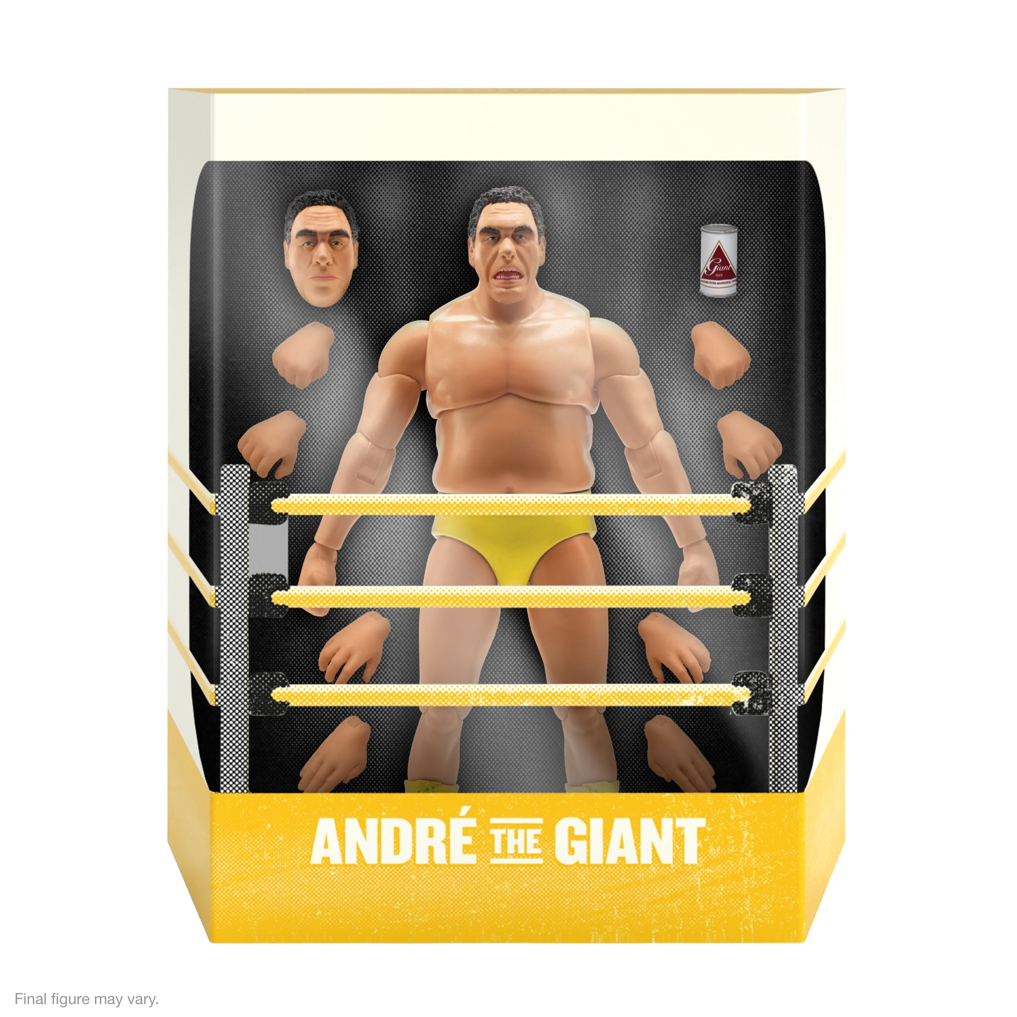 Andre the Giant ULTIMATES! Figure - Andre (Yellow Trunks)