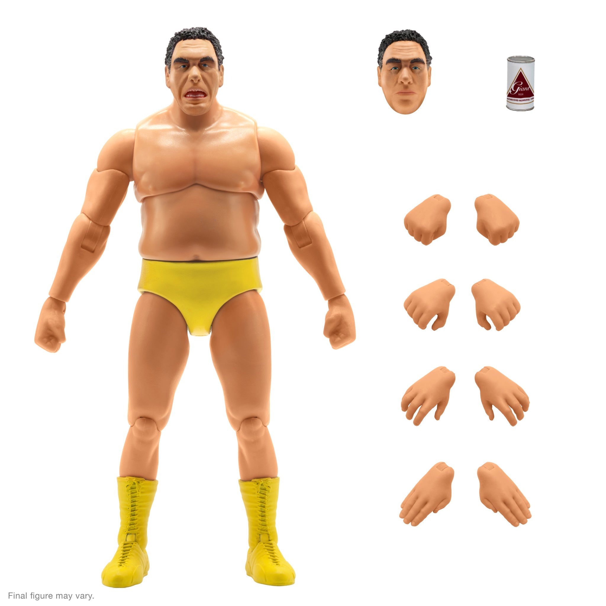 Andre the Giant ULTIMATES! Figure - Andre (Yellow Trunks)
