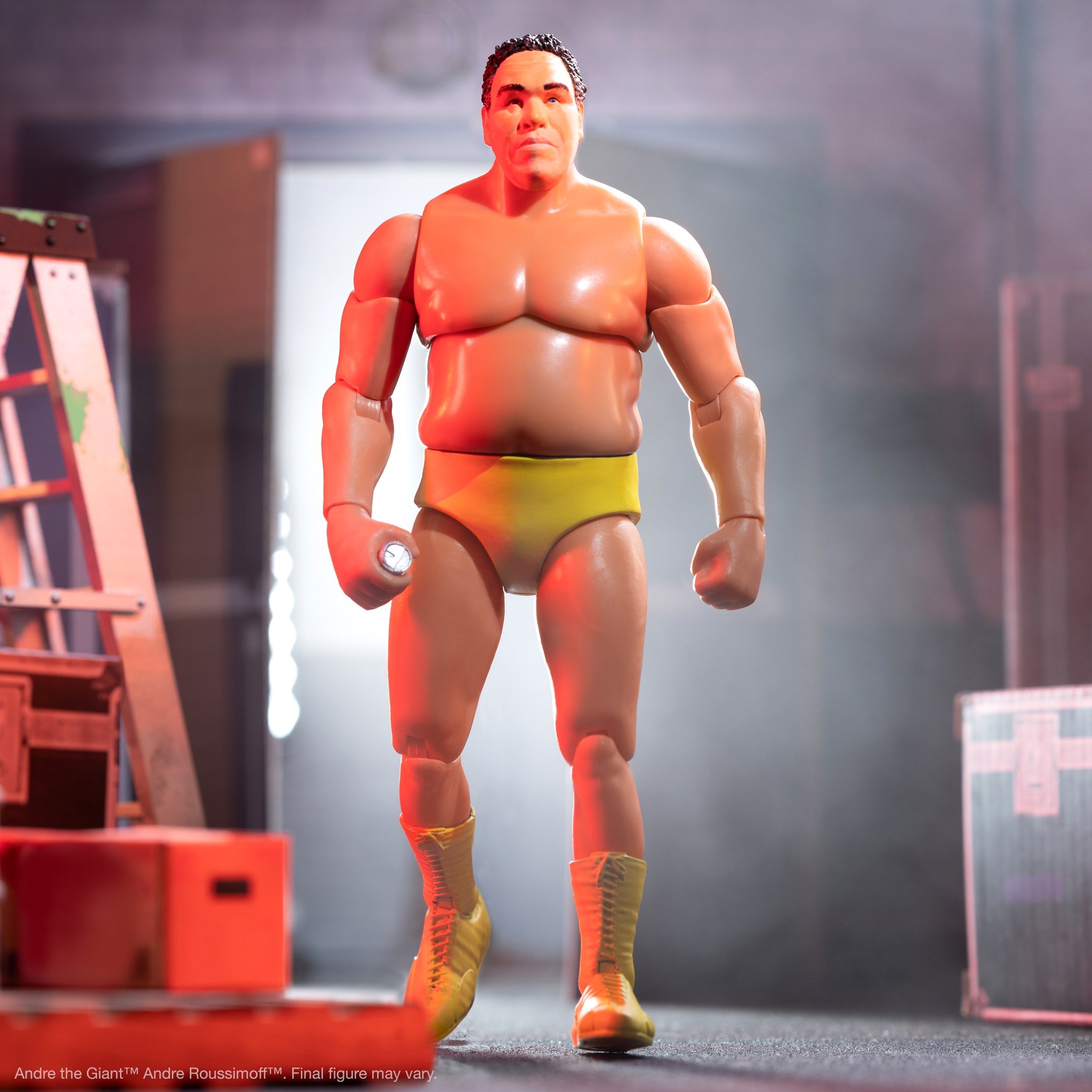 Andre the Giant ULTIMATES! Figure - Andre (Yellow Trunks)