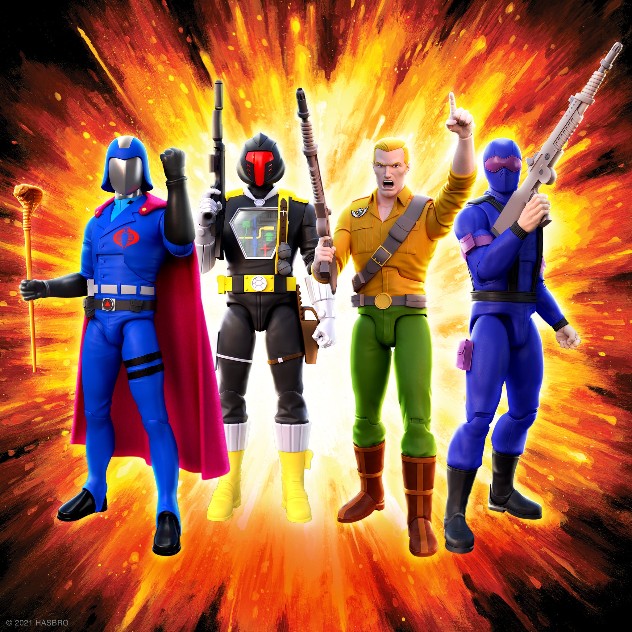 G.I. Joe ULTIMATES! Wave 1 - Set of 4 (Pre-Order)