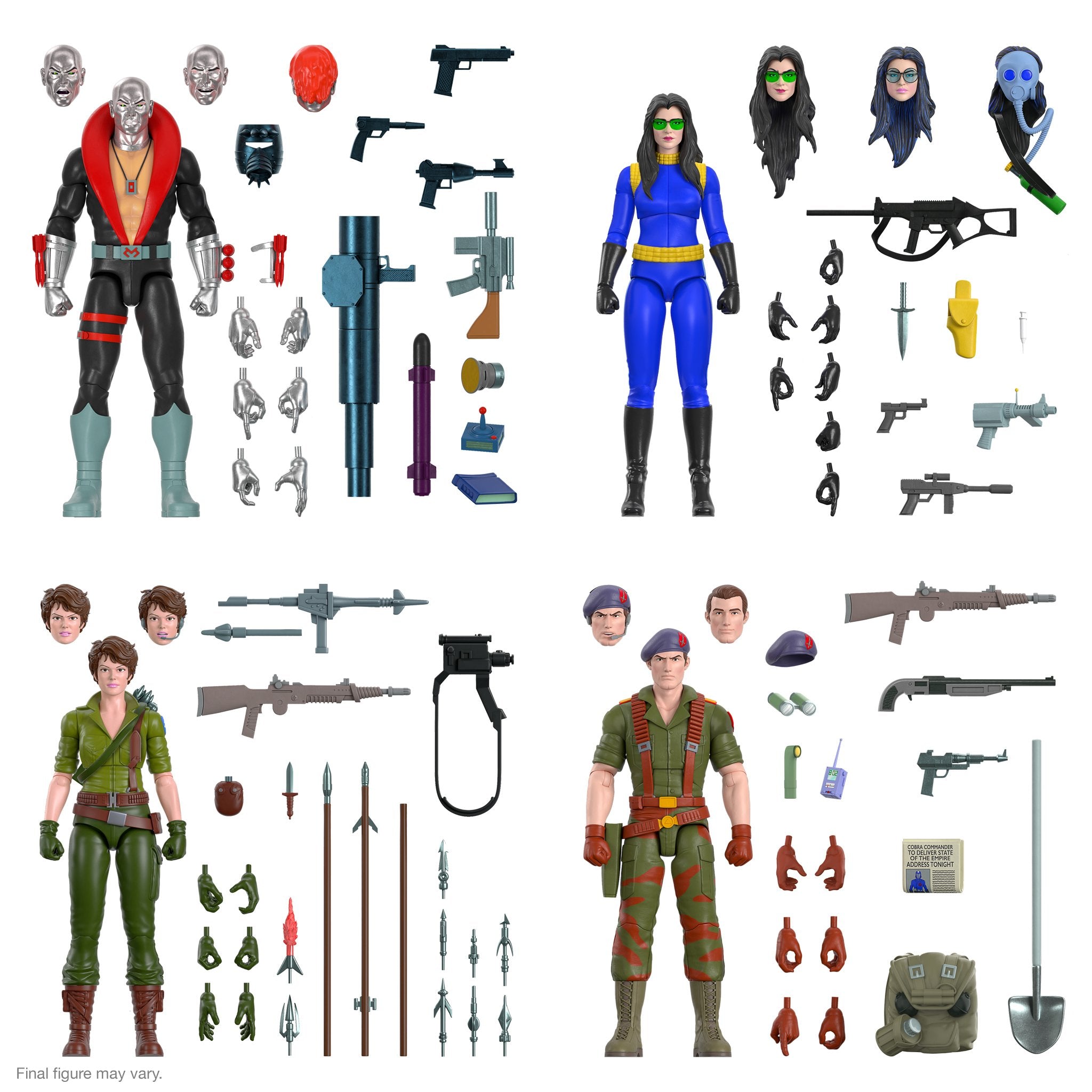 G.I. Joe ULTIMATES! Wave 2 - Set of 4 Figures (Pre-Order)