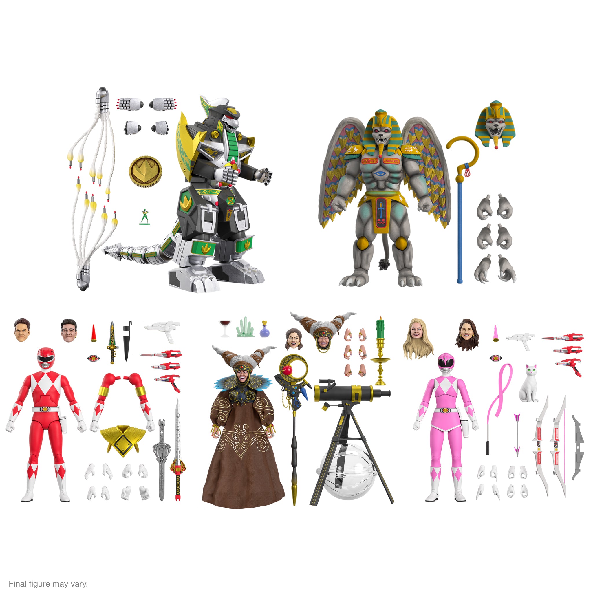 Mighty Morphin Power Rangers ULTIMATES! Wave 2 - Set of 5 (Pre-Order)