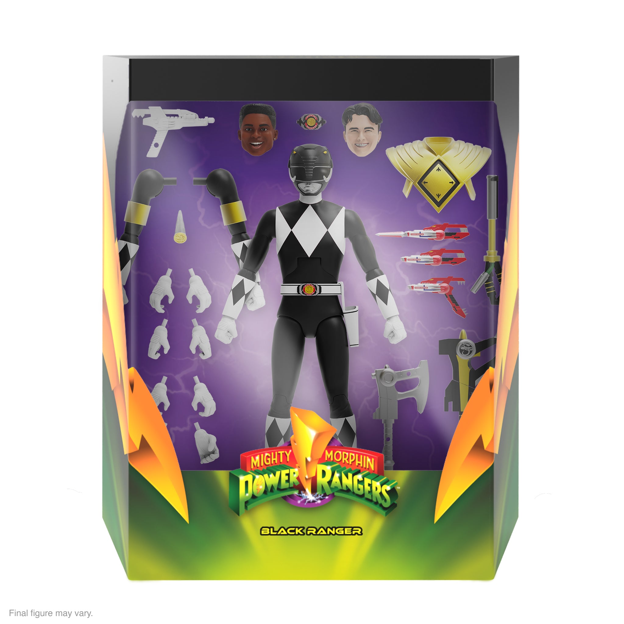 Mighty Morphin Power Rangers ULTIMATES! Wave 3 - Black Ranger (Pre-Order)