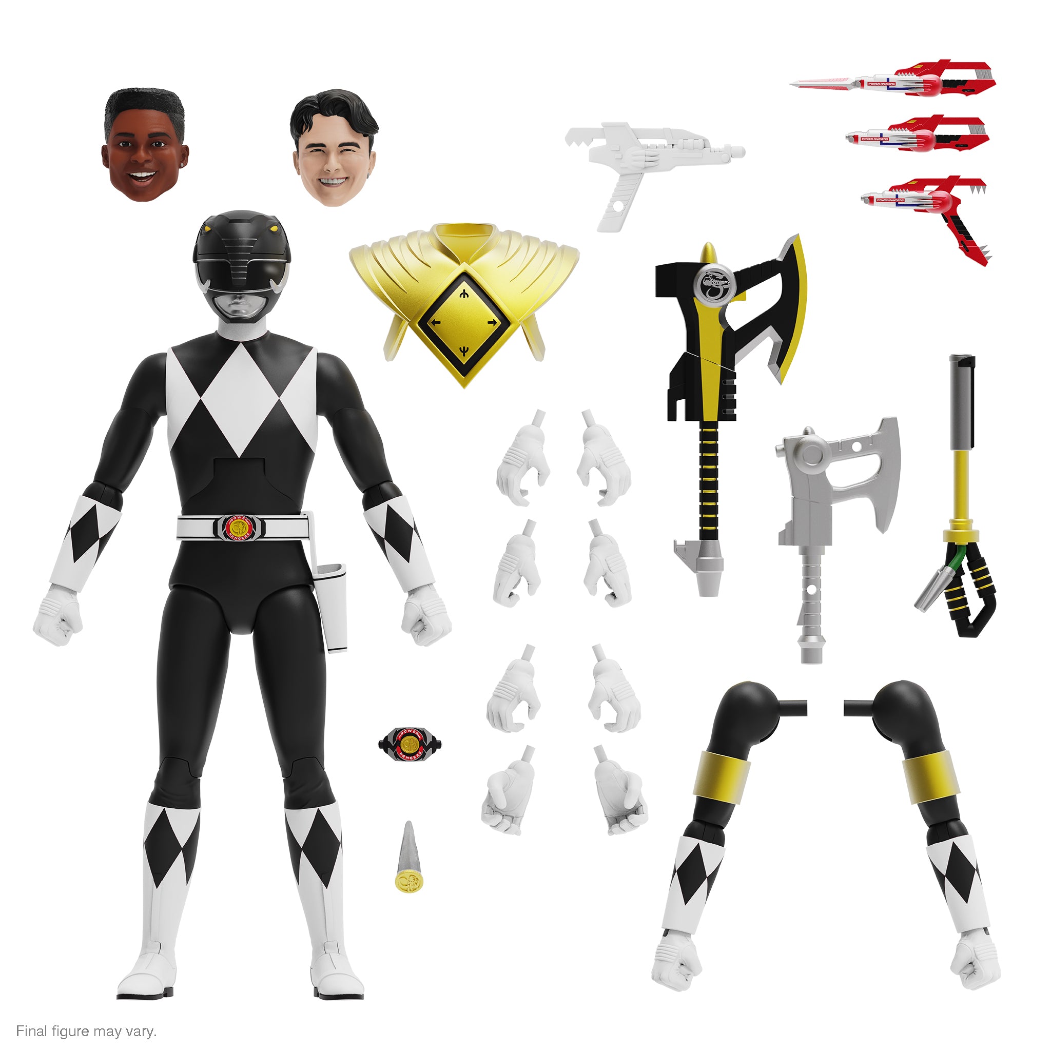 Mighty Morphin Power Rangers ULTIMATES! Wave 3 - Black Ranger (Pre-Order)
