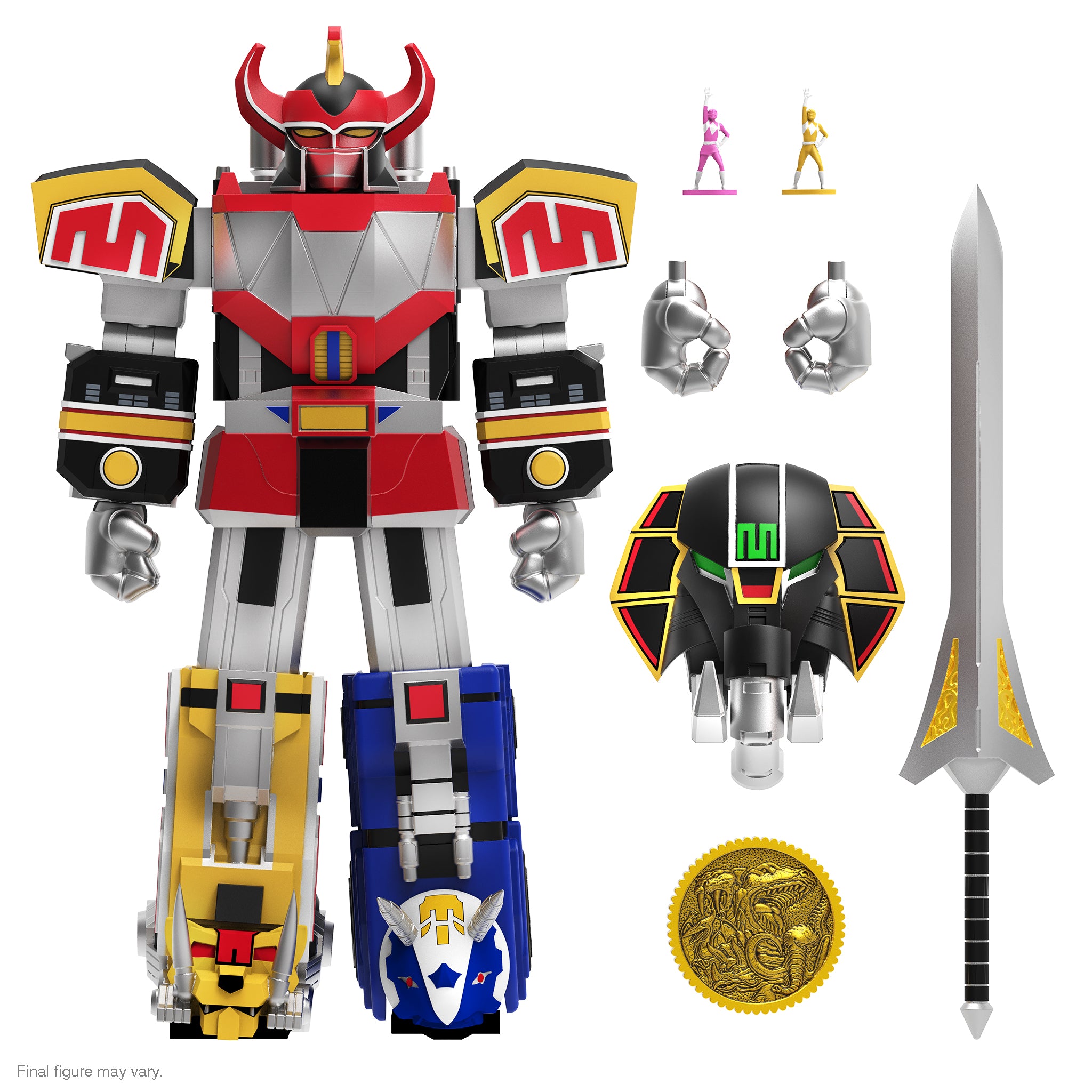 Mighty Morphin Power Rangers ULTIMATES! Wave 3 - Dino Megazord (Pre-Order)