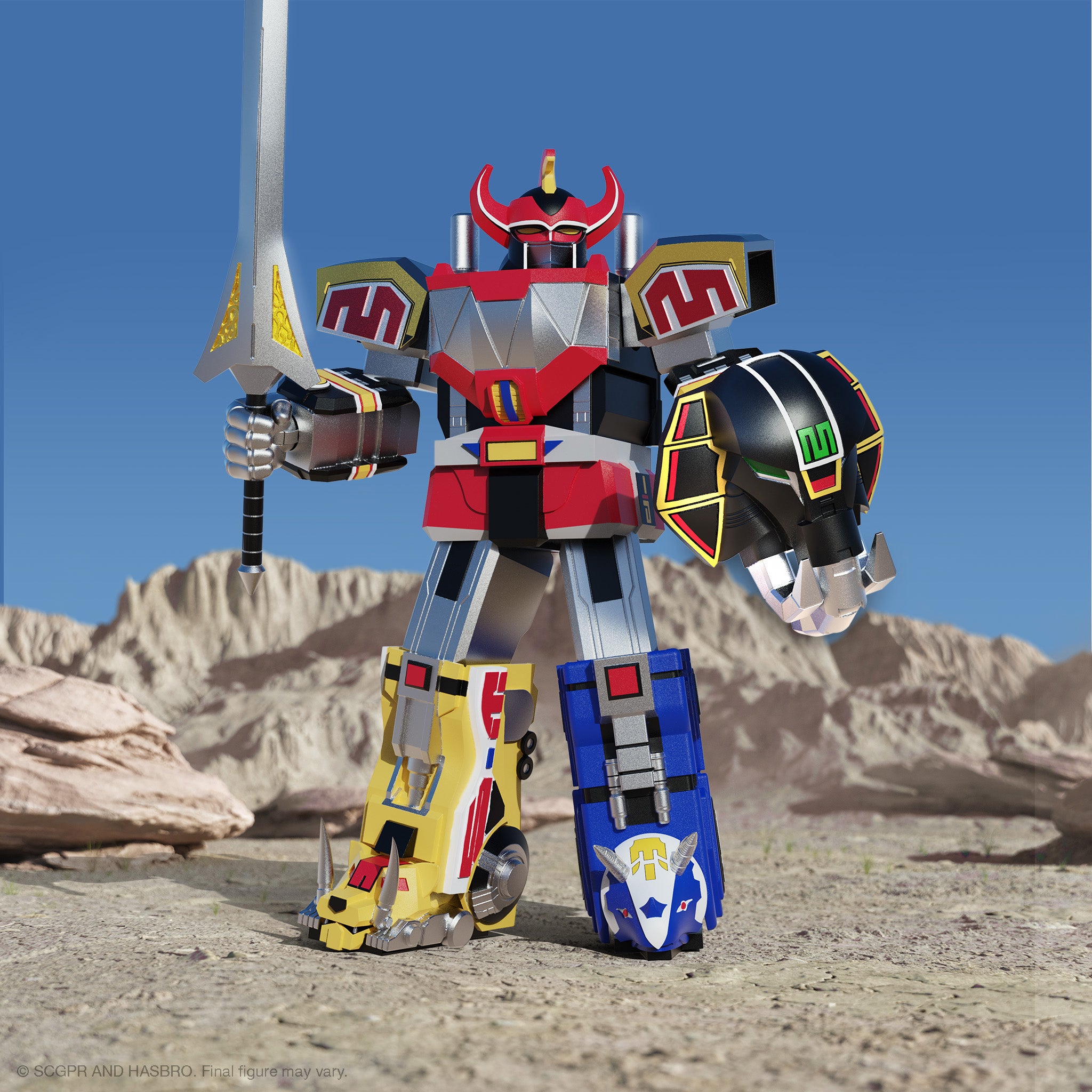 Mighty Morphin Power Rangers ULTIMATES! Wave 3 - Dino Megazord (Pre-Order)