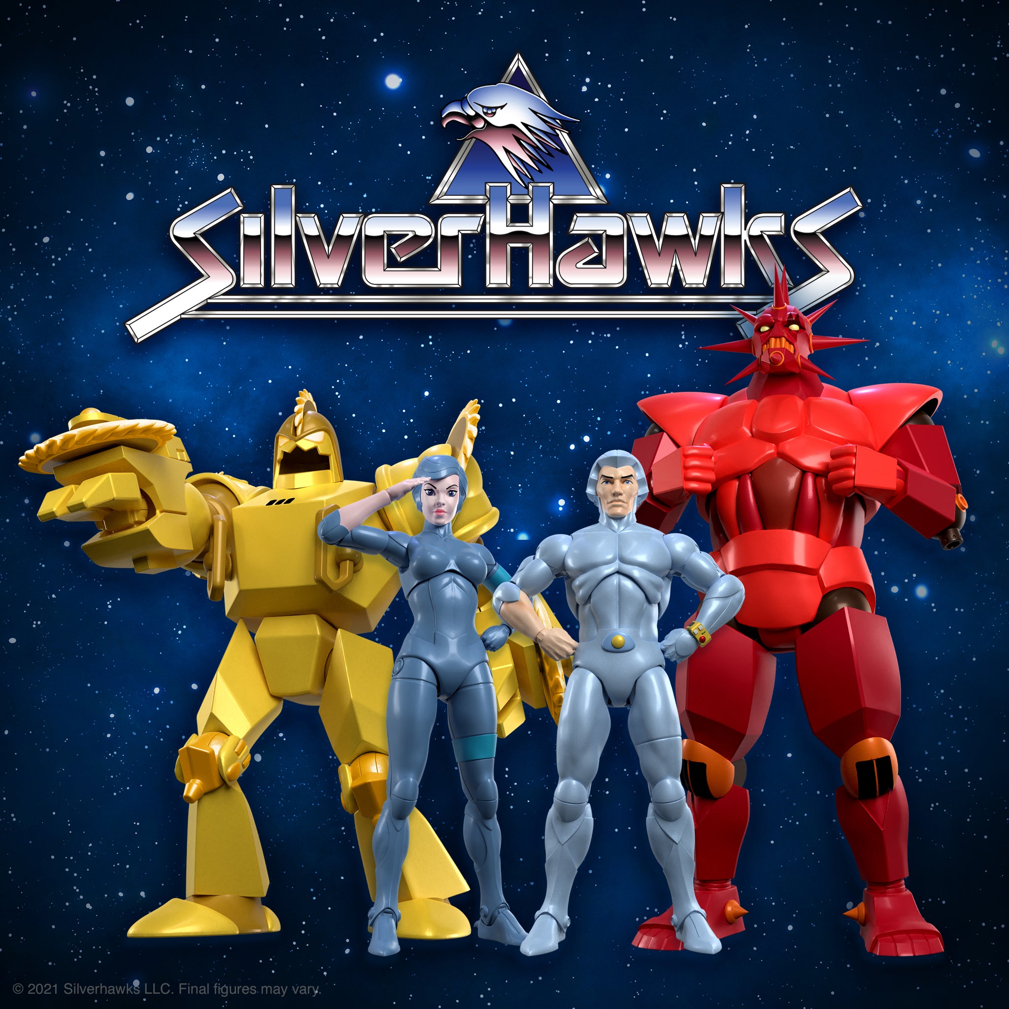 SilverHawks ULTIMATES! Wave 1 - Set of 4 (Pre-Order)
