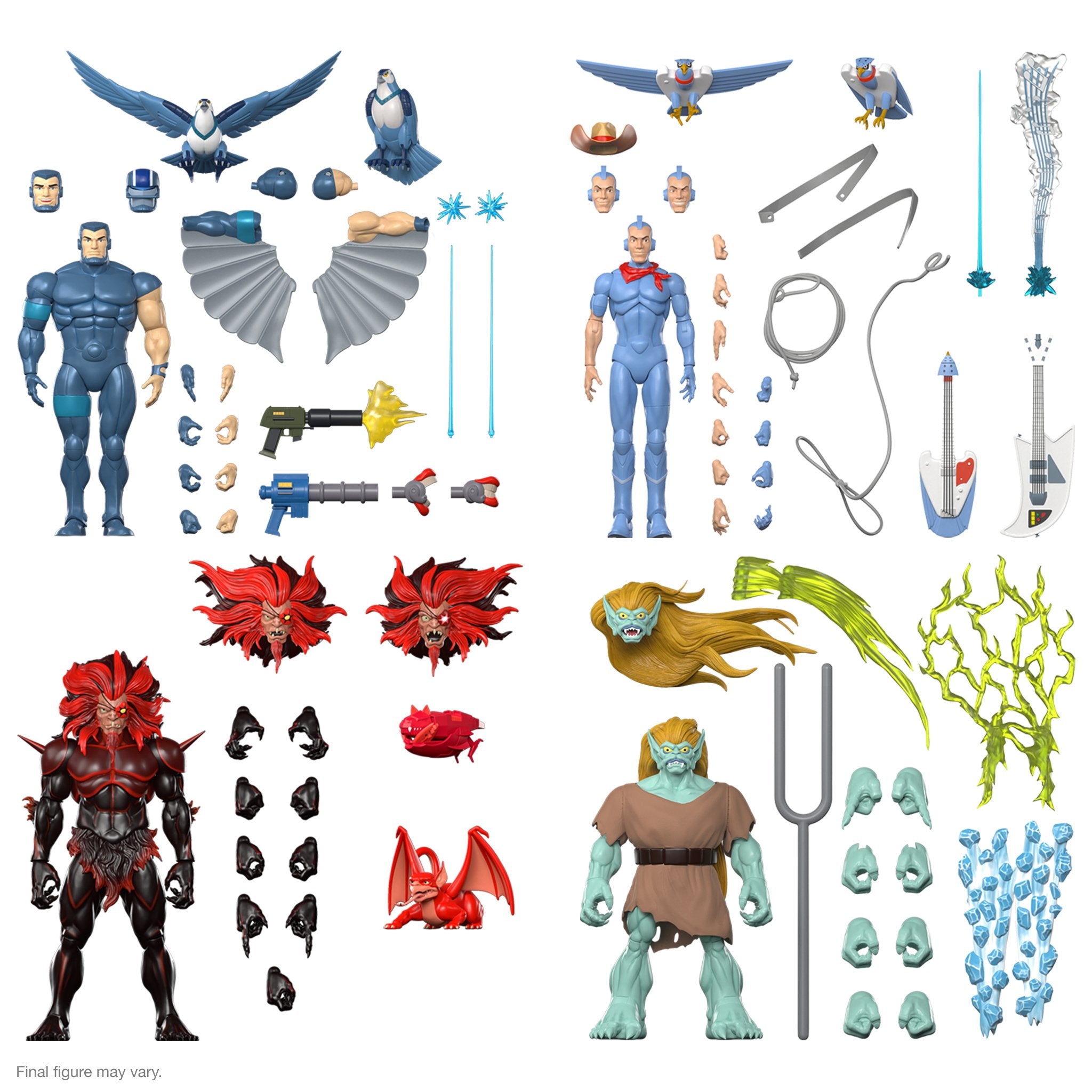 SilverHawks ULTIMATES! Wave 2 - Set of 4 Figures (Pre-Order)