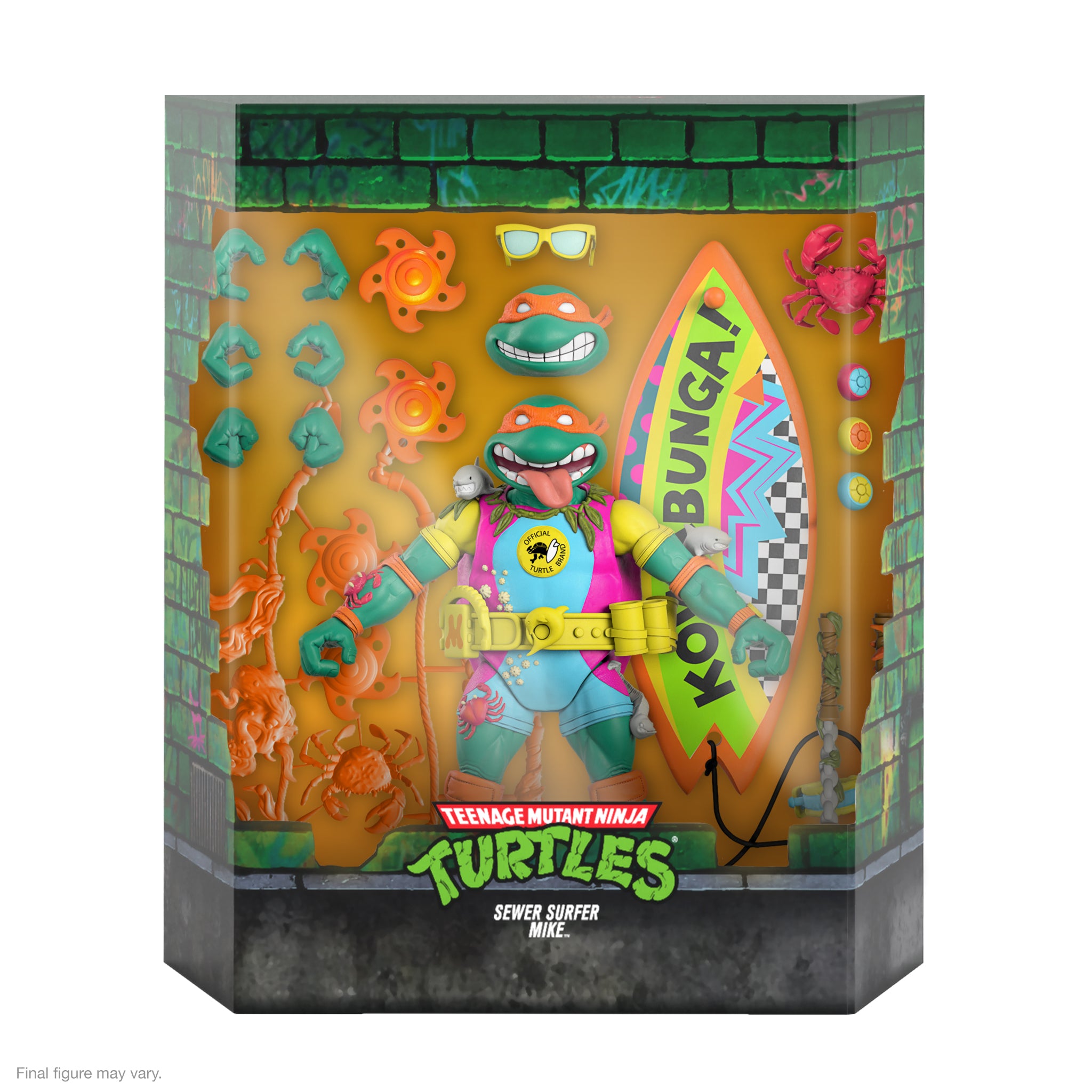 Teenage Mutant Ninja Turtles ULTIMATES! Wave 6 - Sewer Surfer Mike (Pre-Order)