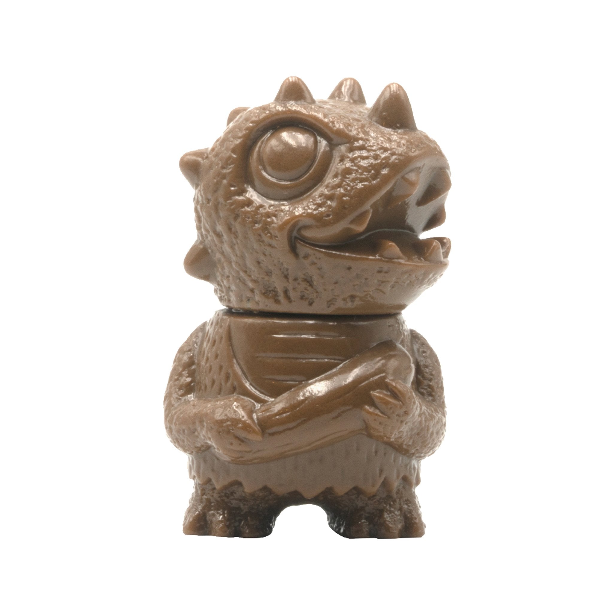Super 7 Micro Vinyl- Caveman Dino (Brown)