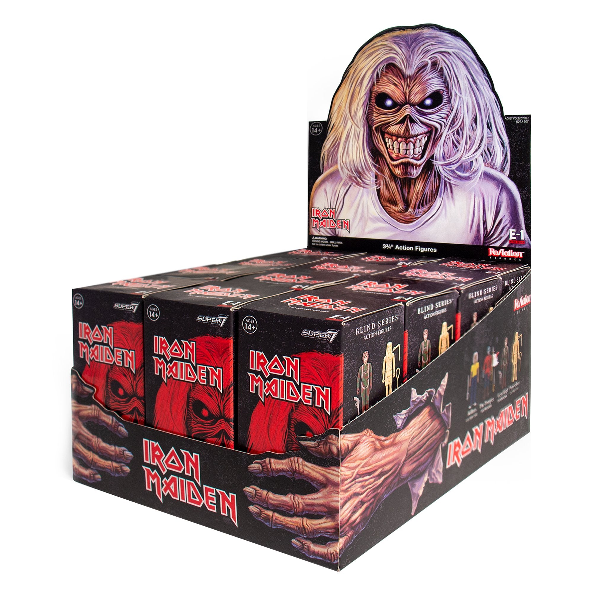 Iron Maiden ReAction Figure - Blind Box Flat