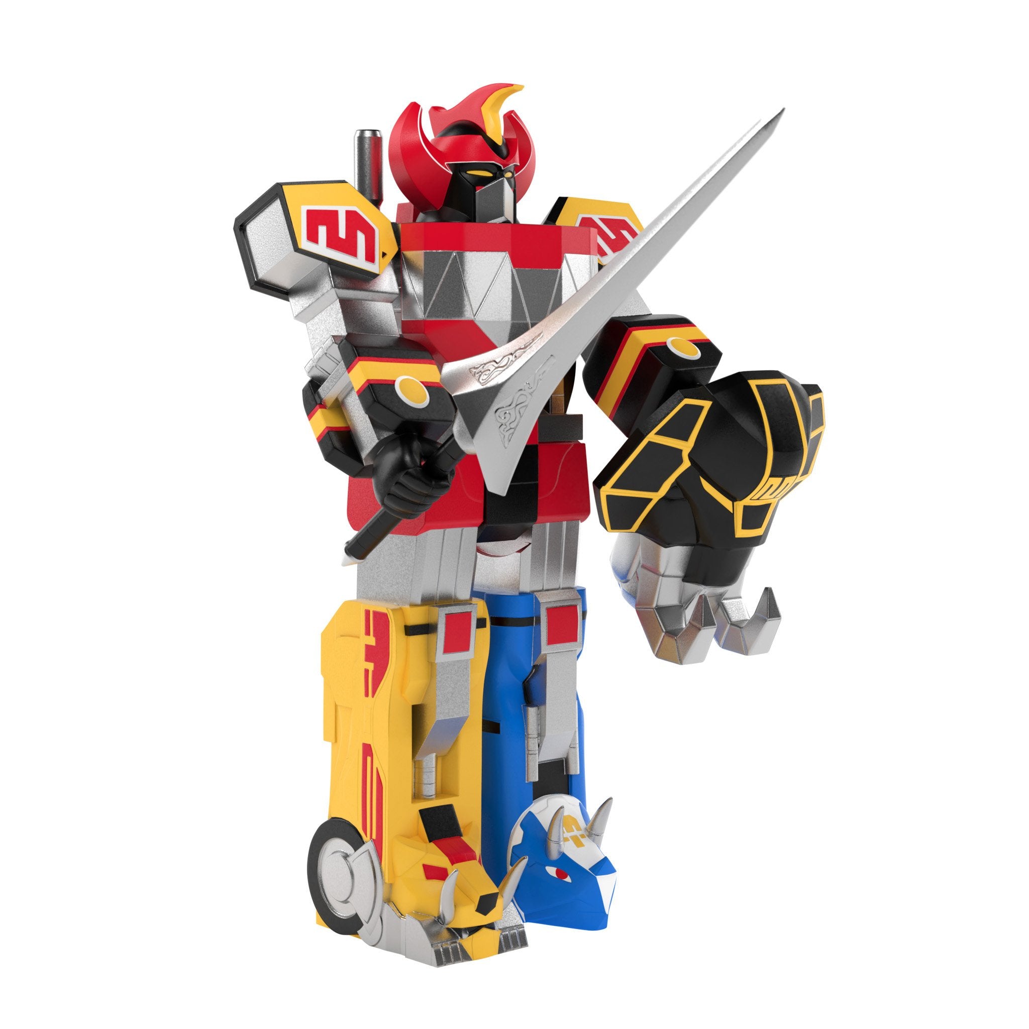 Mighty Morphin Power Rangers Reaction Figure Wave 1  - Megazord