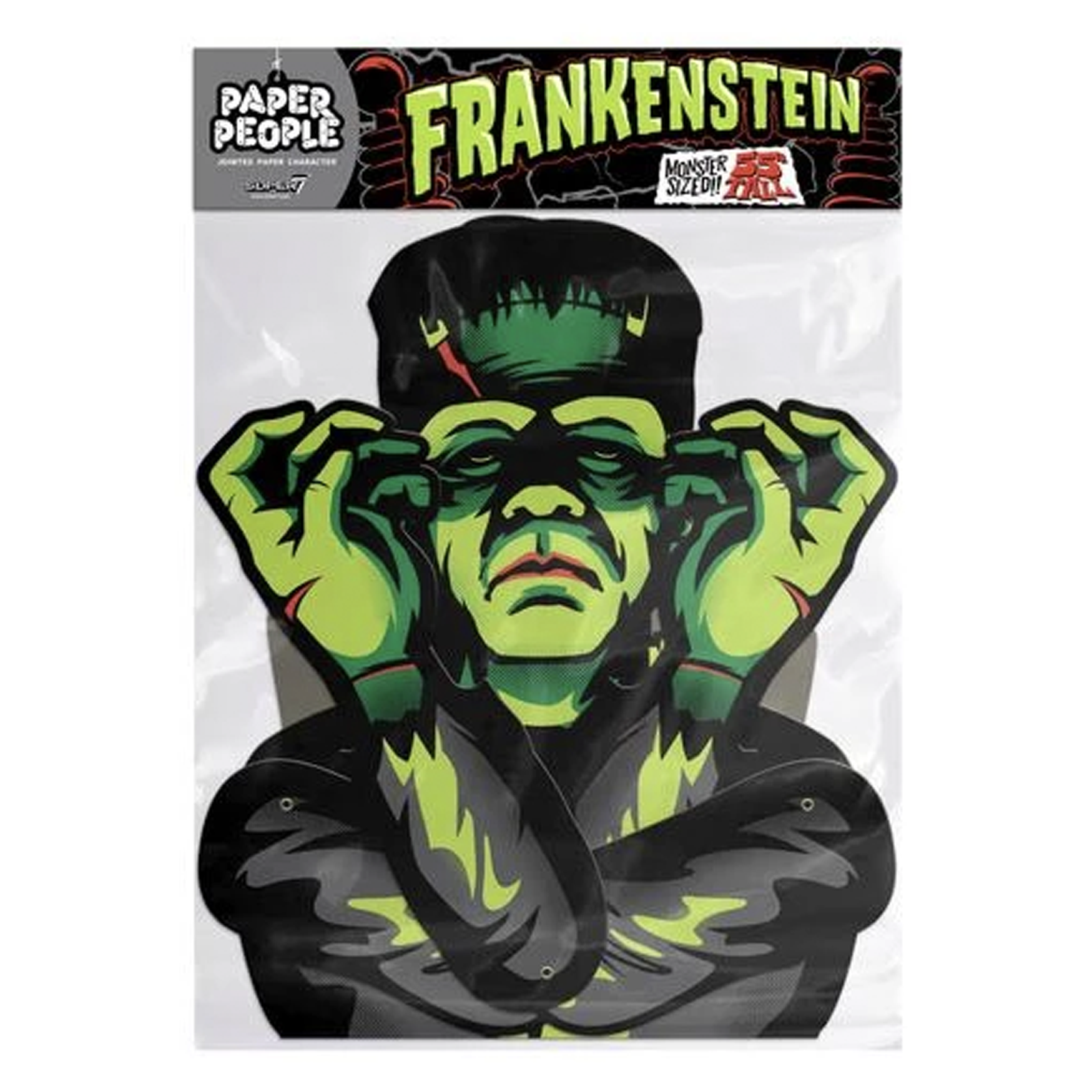 Universal Monsters Paper People - Frankenstein