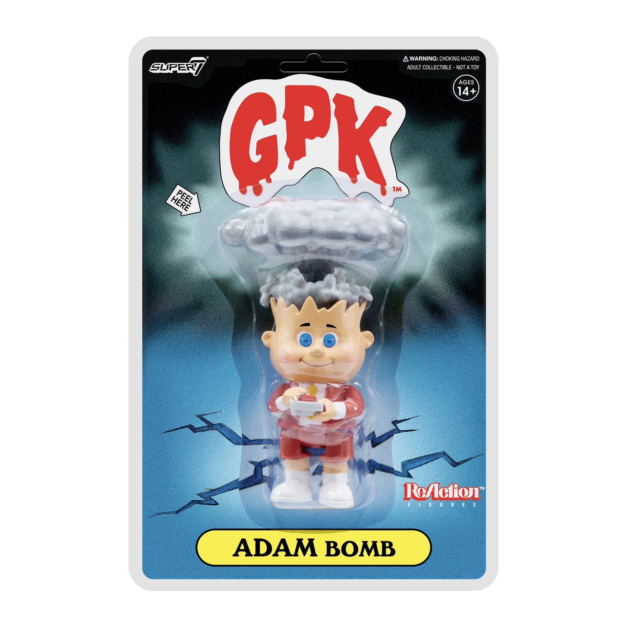 Garbage Pail Kids ReAction Figure - Adam Bomb (Red)