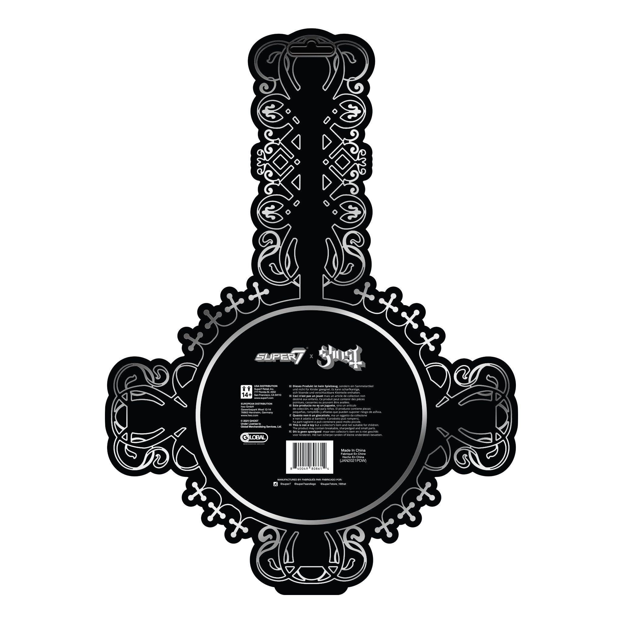 Ghost ReAction Figure - Papa Emeritus II (Live Guise)