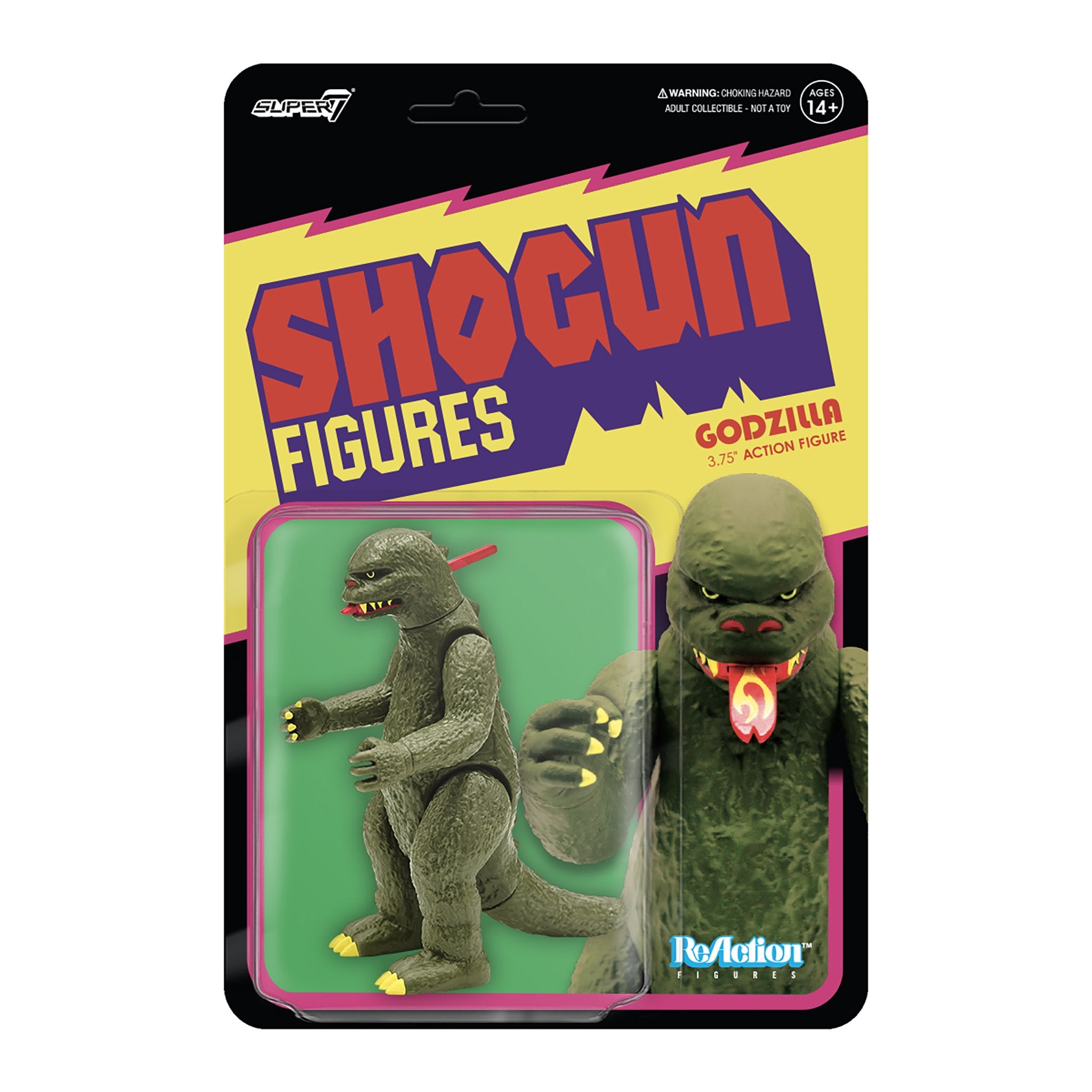 Godzilla ReAction Figure - Shogun (Dark Green) [Reorder]