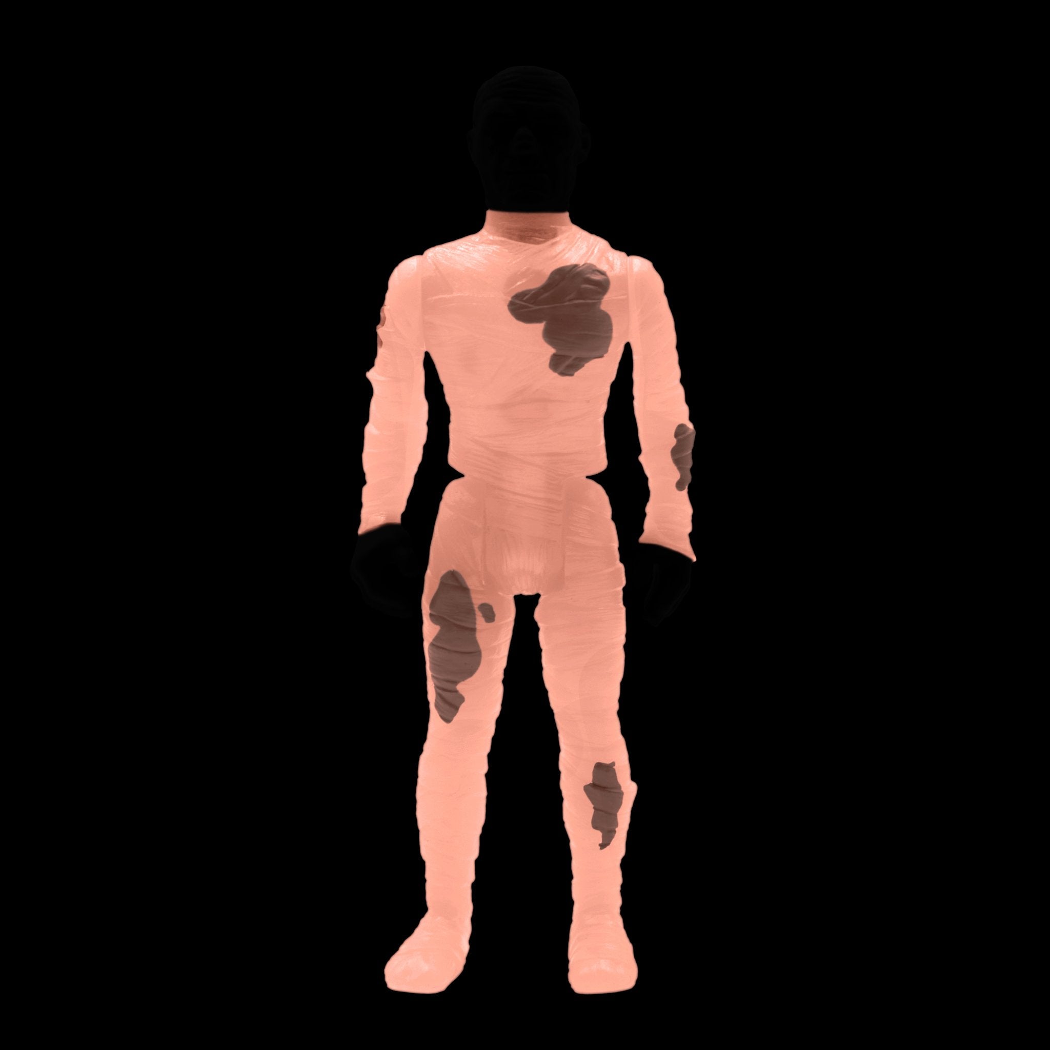 Universal Monsters ReAction Figure - The Mummy (Glow-In-The-Dark Costume Colors)