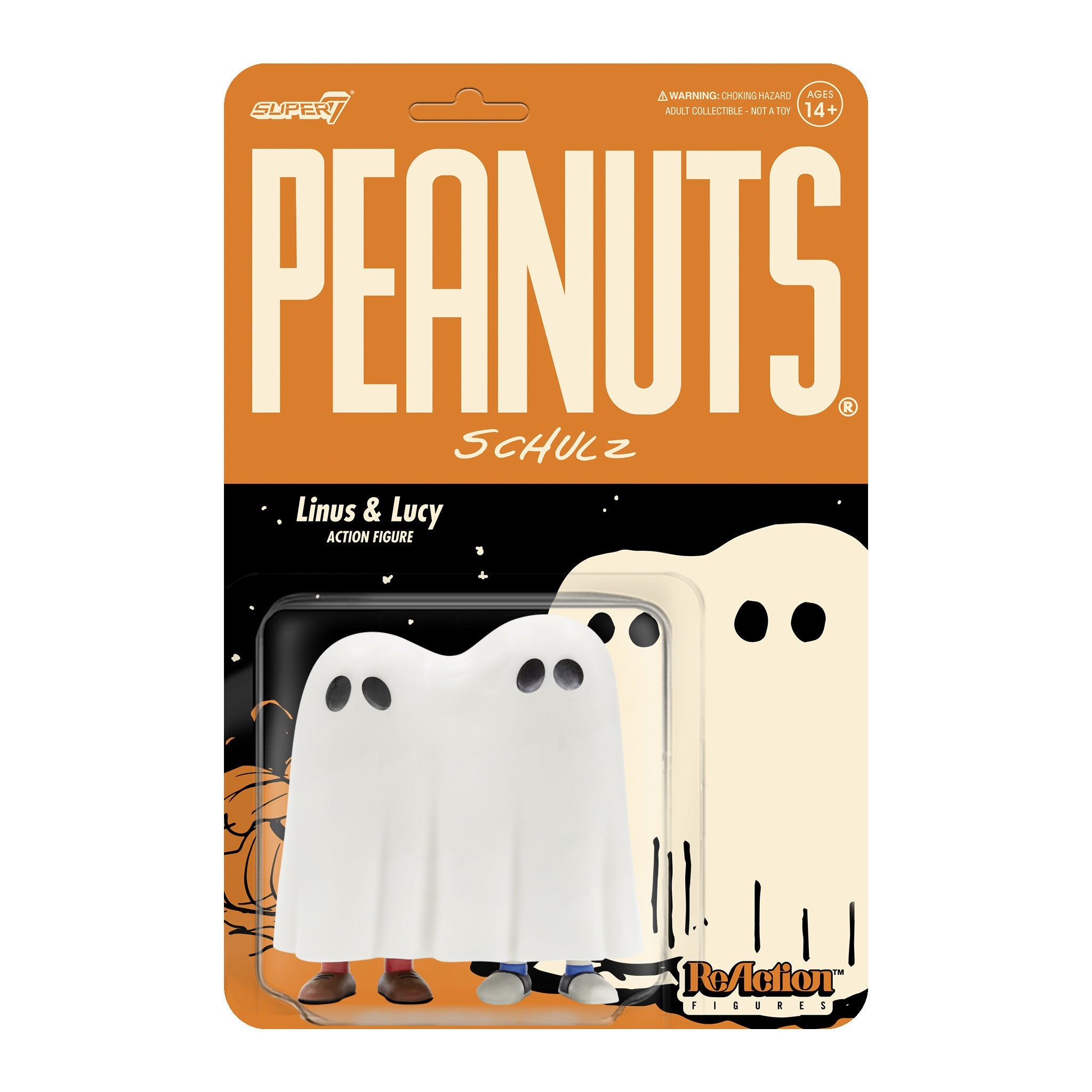 Peanuts ReAction Figure Wave 4 - Linus & Lucy Ghost