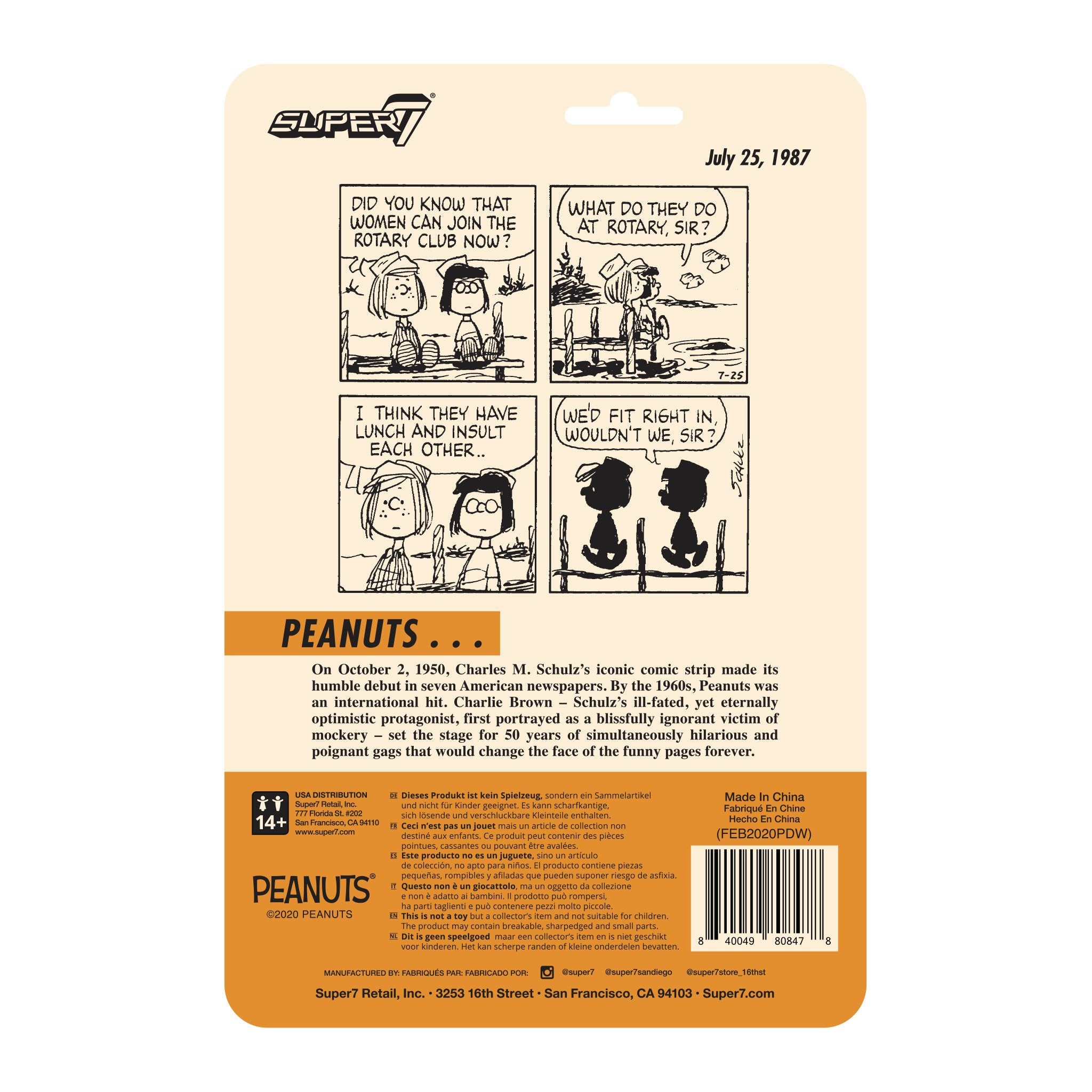 Peanuts ReAction Wave 3 - Camp Marcie