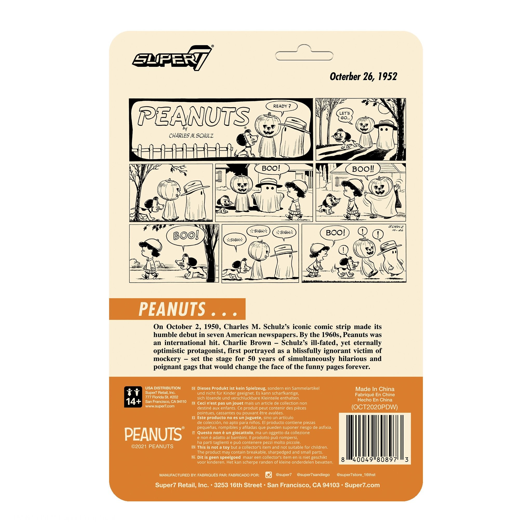 Peanuts ReAction Figure Wave 4 - Masked Snoopy