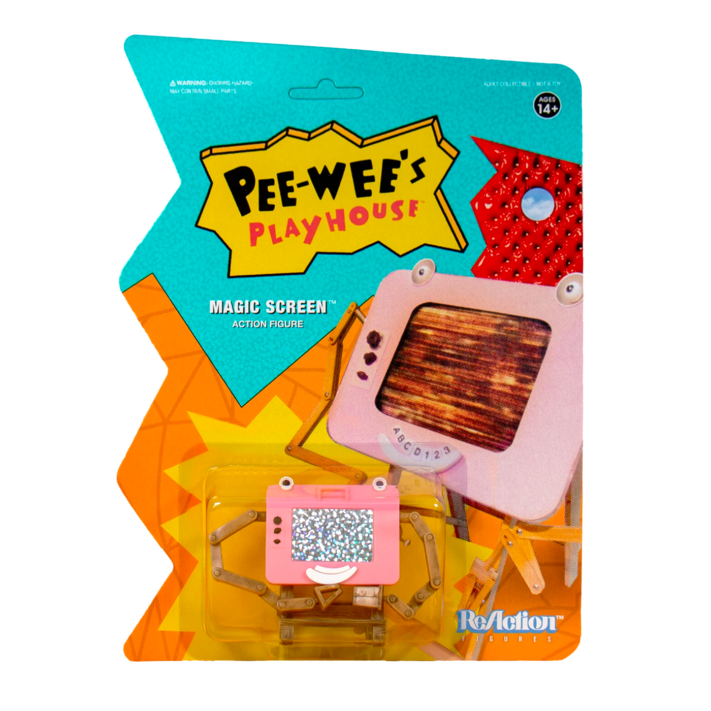 Pee-wee's Playhouse ReAction Figure - Magic Screen