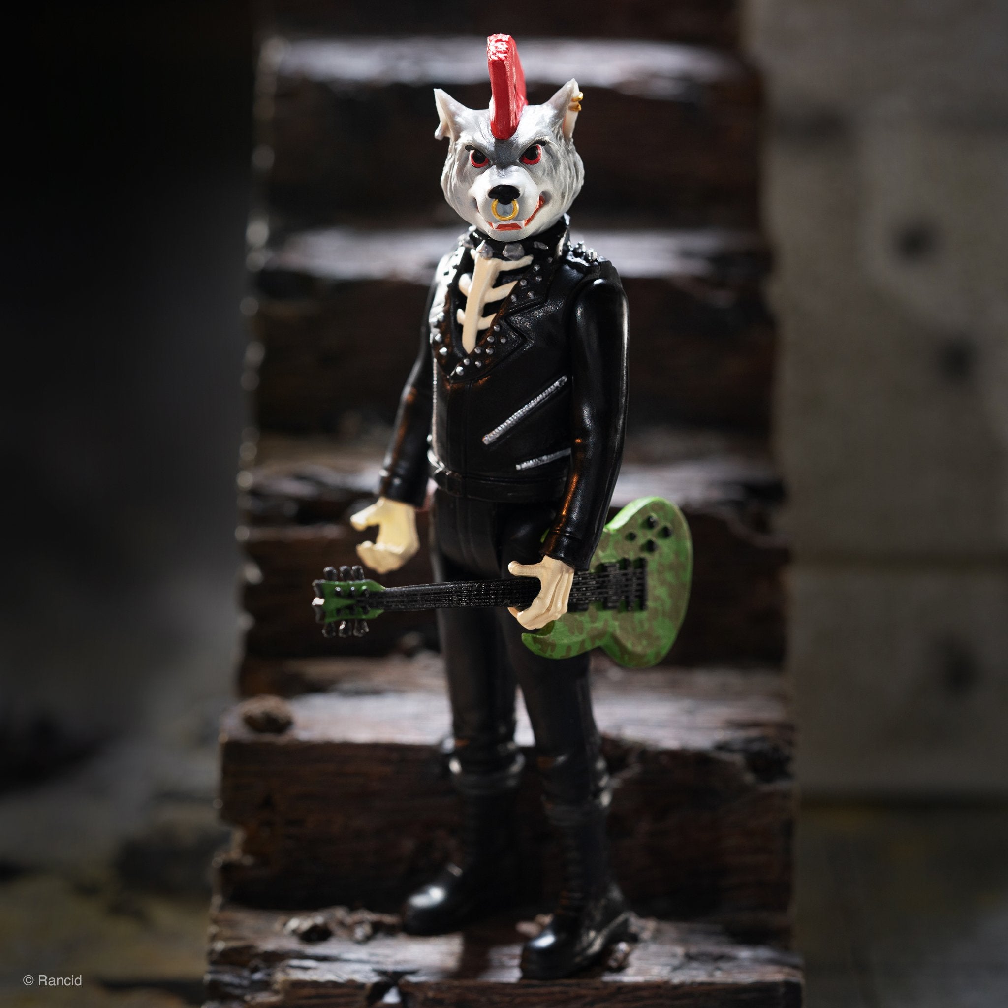 Rancid ReAction Figure Wave 3 -Skeletim (Wolf Head)
