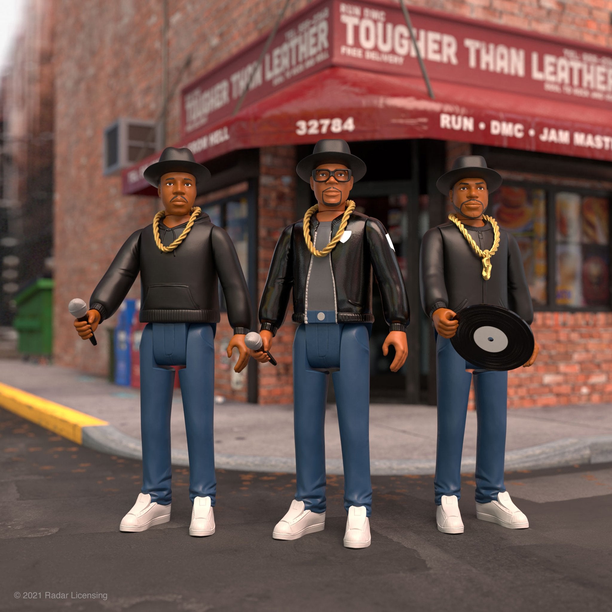 RUN DMC ReAction Figures - Set of 3