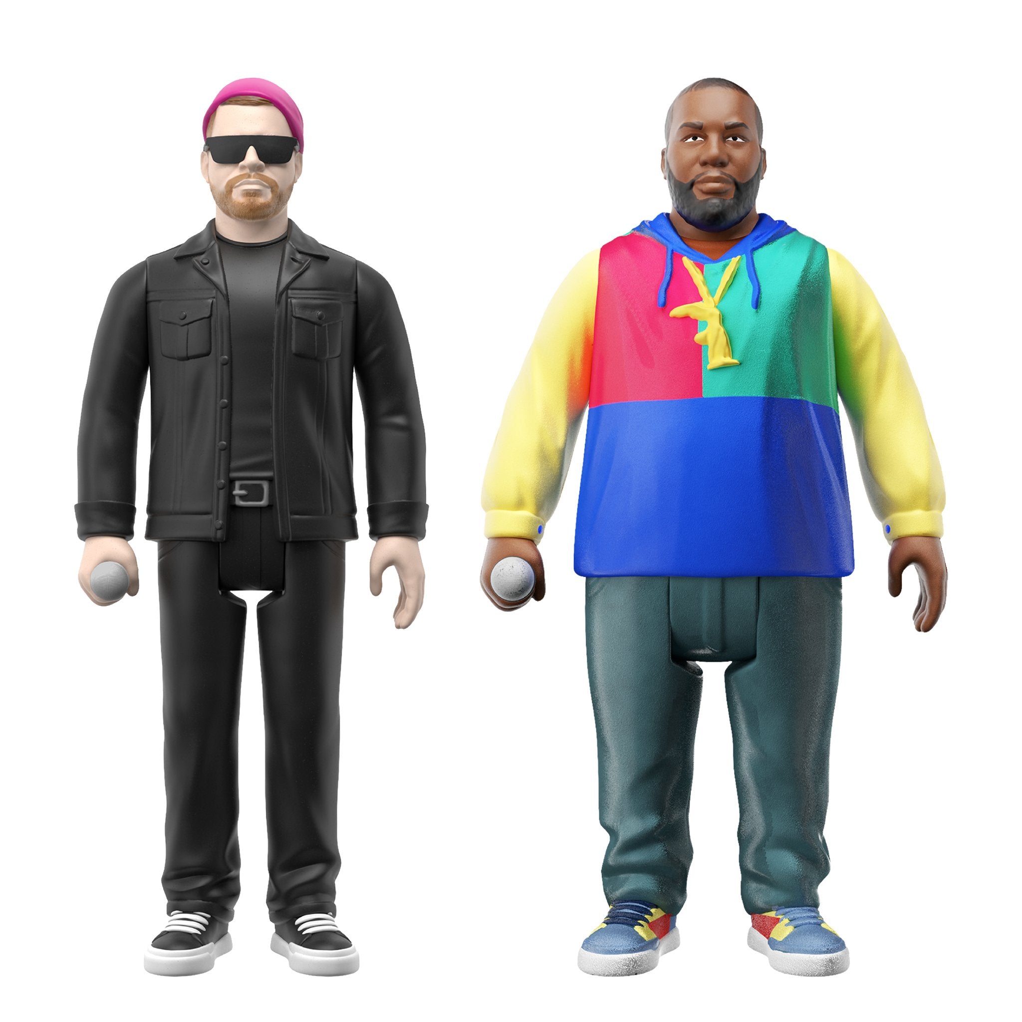 Run The Jewels ReAction Figures 2-Pack - El-P & Killer Mike